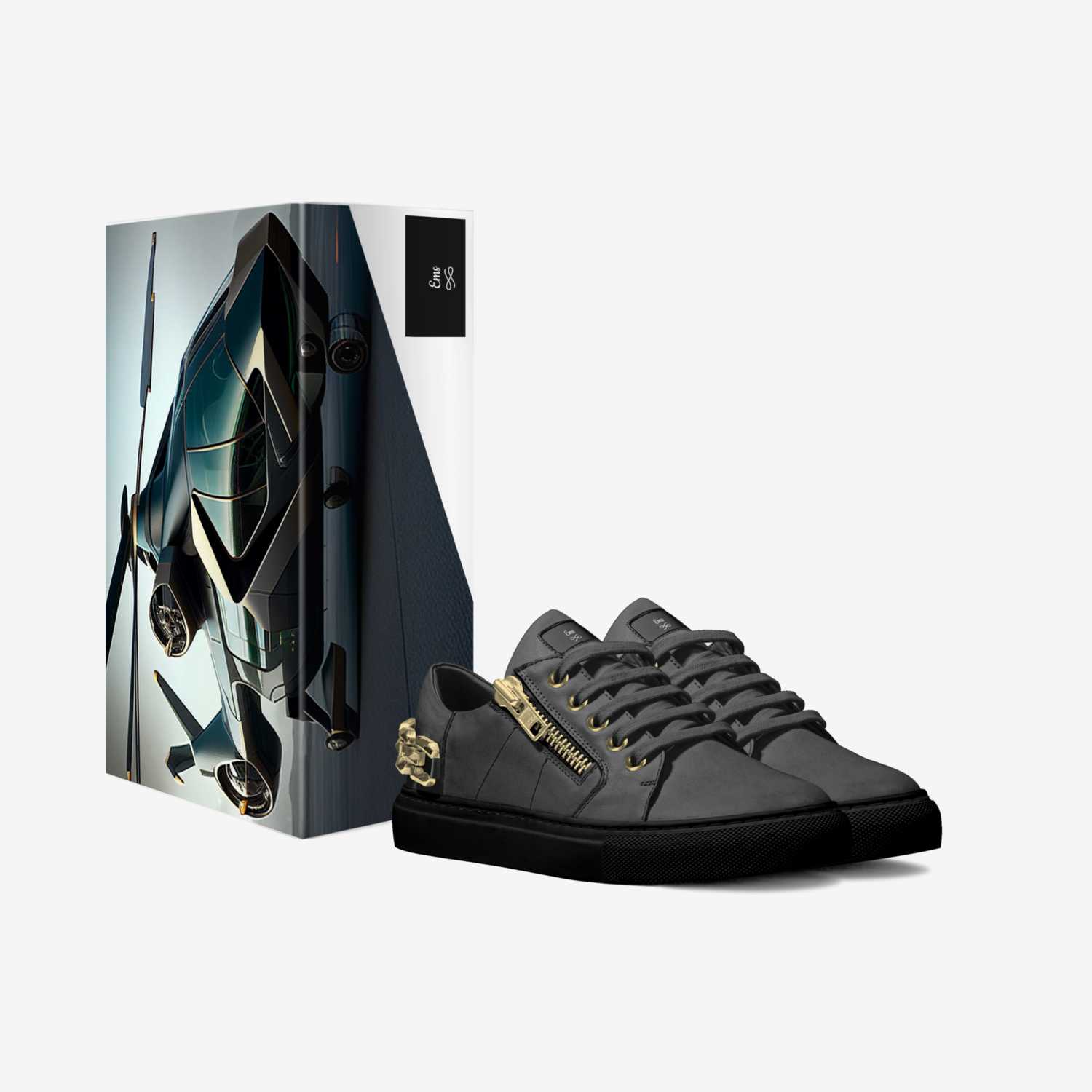 CE custom made in Italy shoes by Trier Crooks | Box view