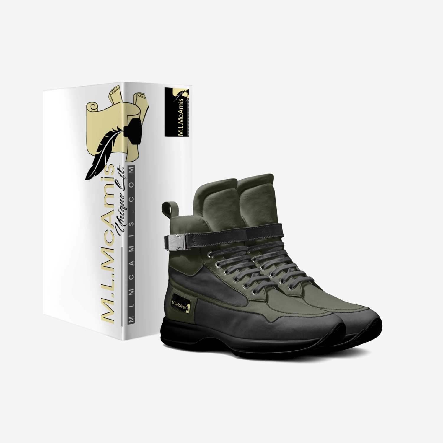 M. L. McAmis Int. custom made in Italy shoes by Michael Mcamis | Box view