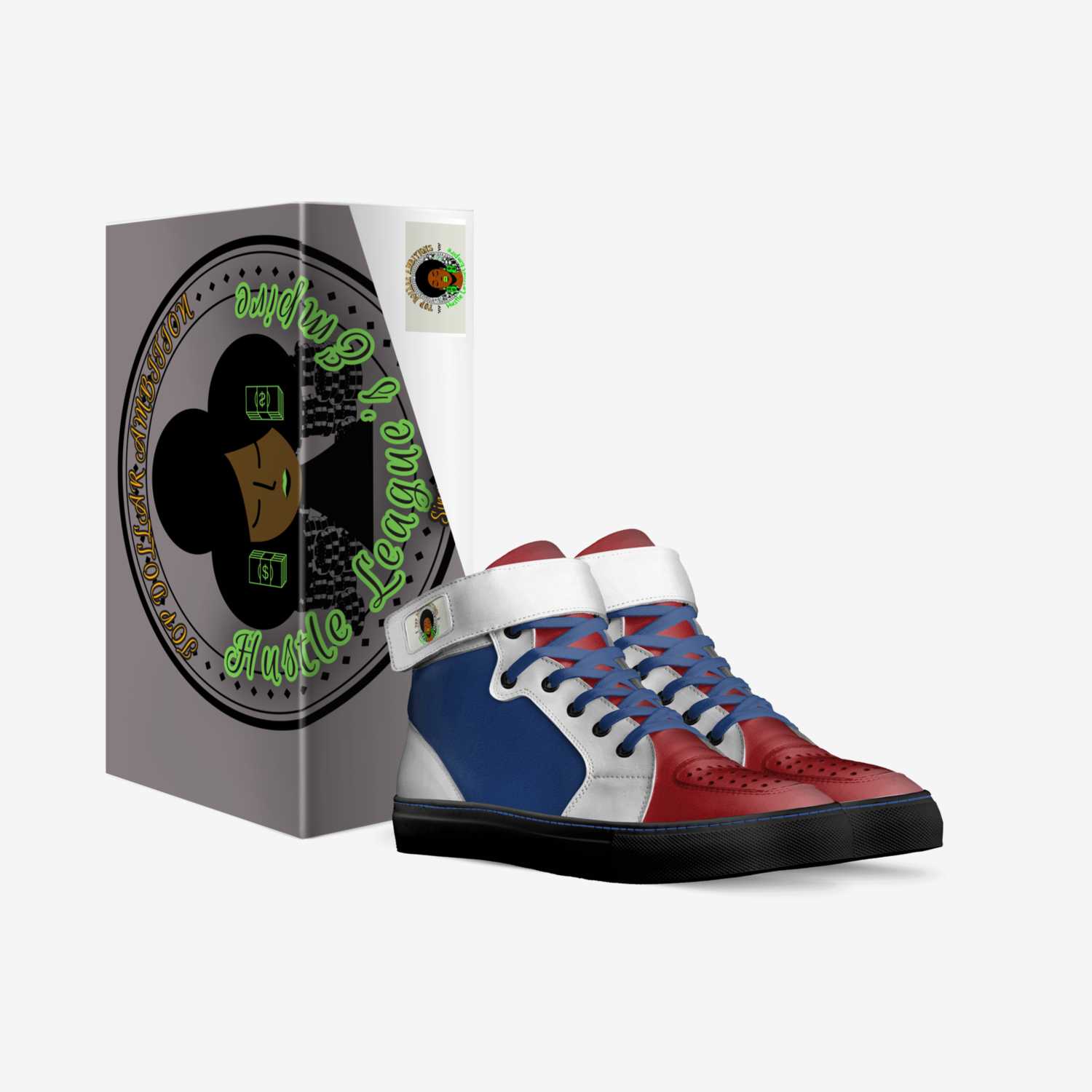 HLE Stamps custom made in Italy shoes by Steven Chappell | Box view