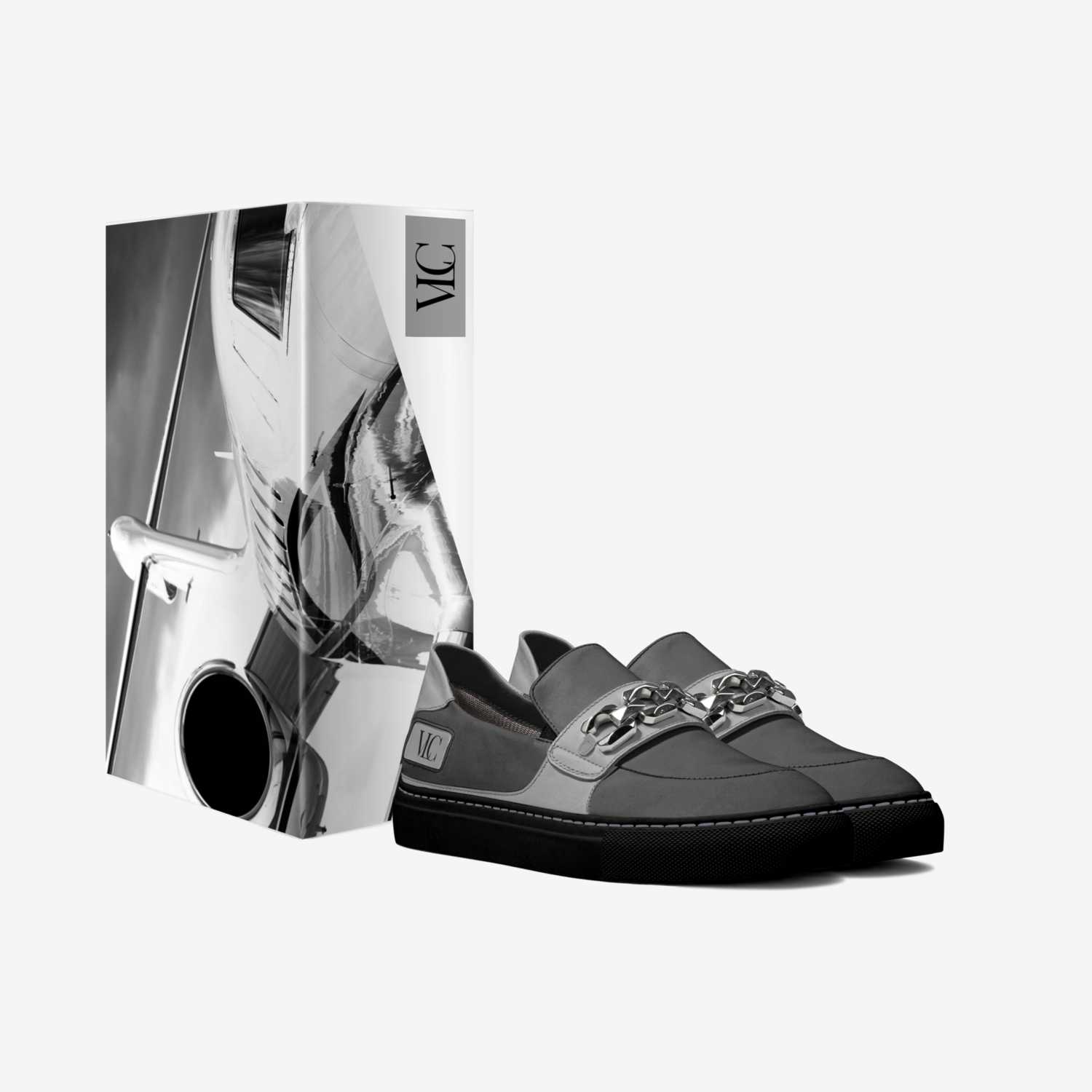 Foggy Volo custom made in Italy shoes by Daisy Turcios | Box view