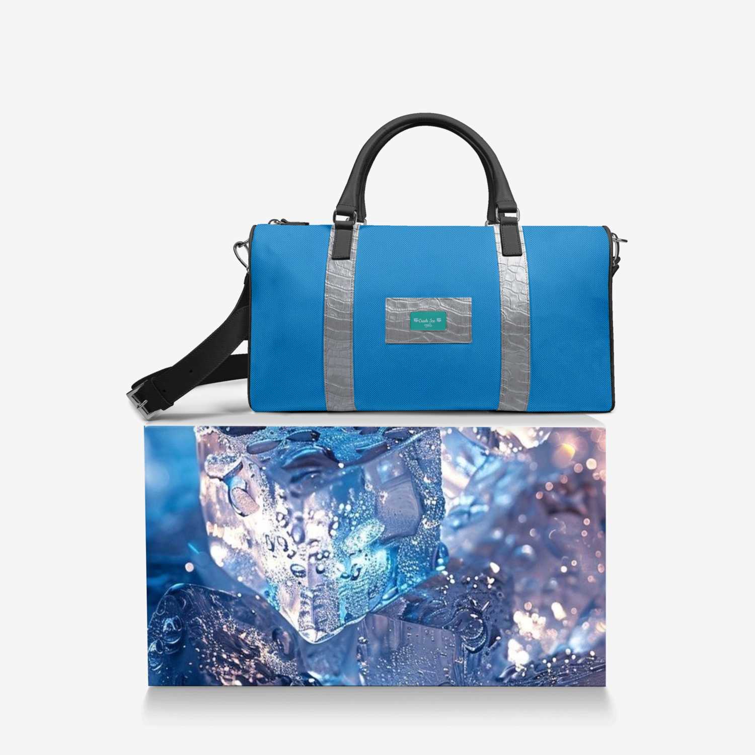 🧊Crush Ice 🧊  custom made in Italy design by Ny-leeka Jackson | Over box view