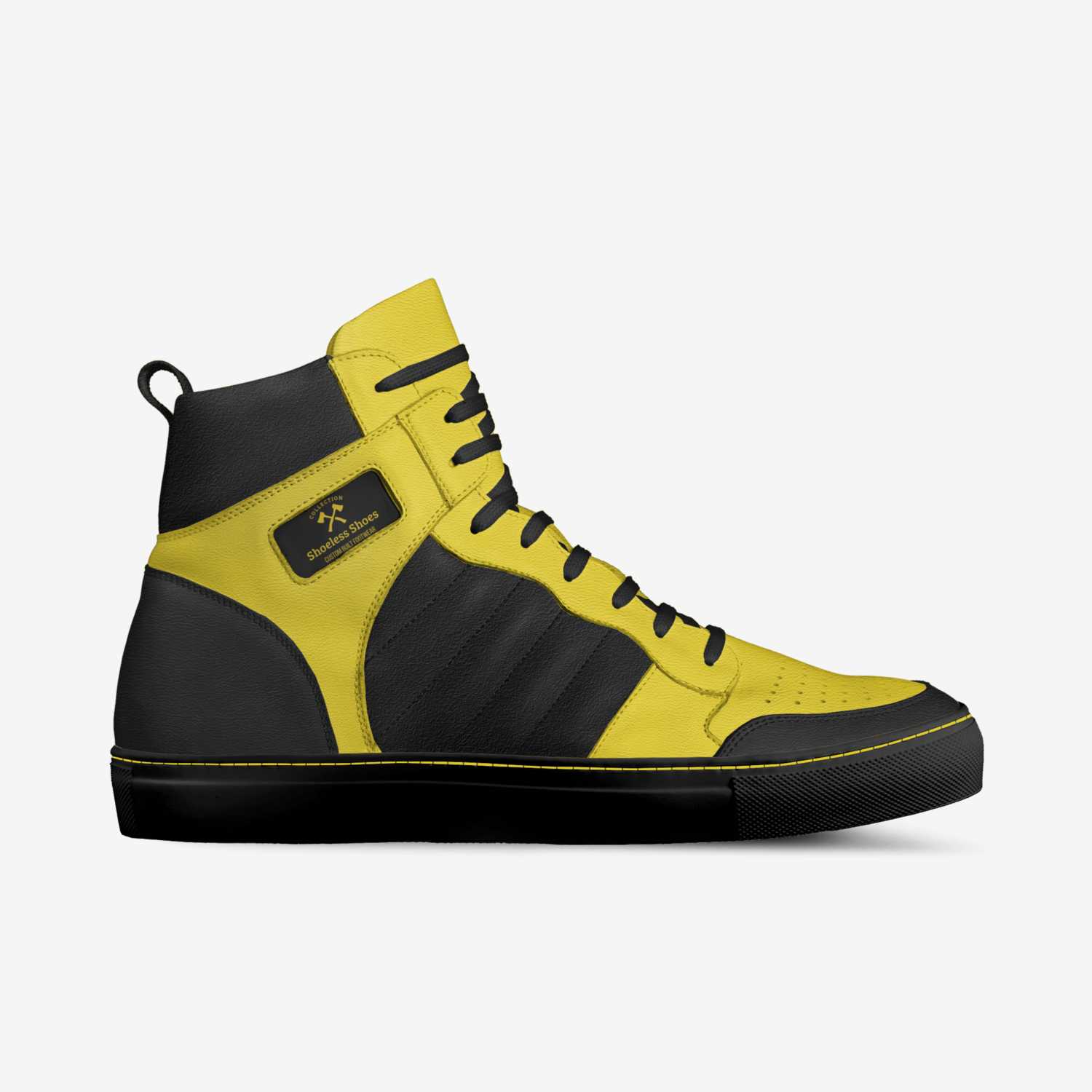 Shoeless custom made in Italy shoes by Chris Rue | Side view