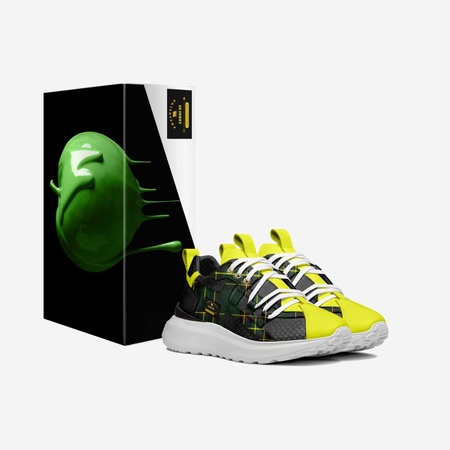 Lanai G3 custom made in Italy shoes by Keshawn Blackburn | Box view
