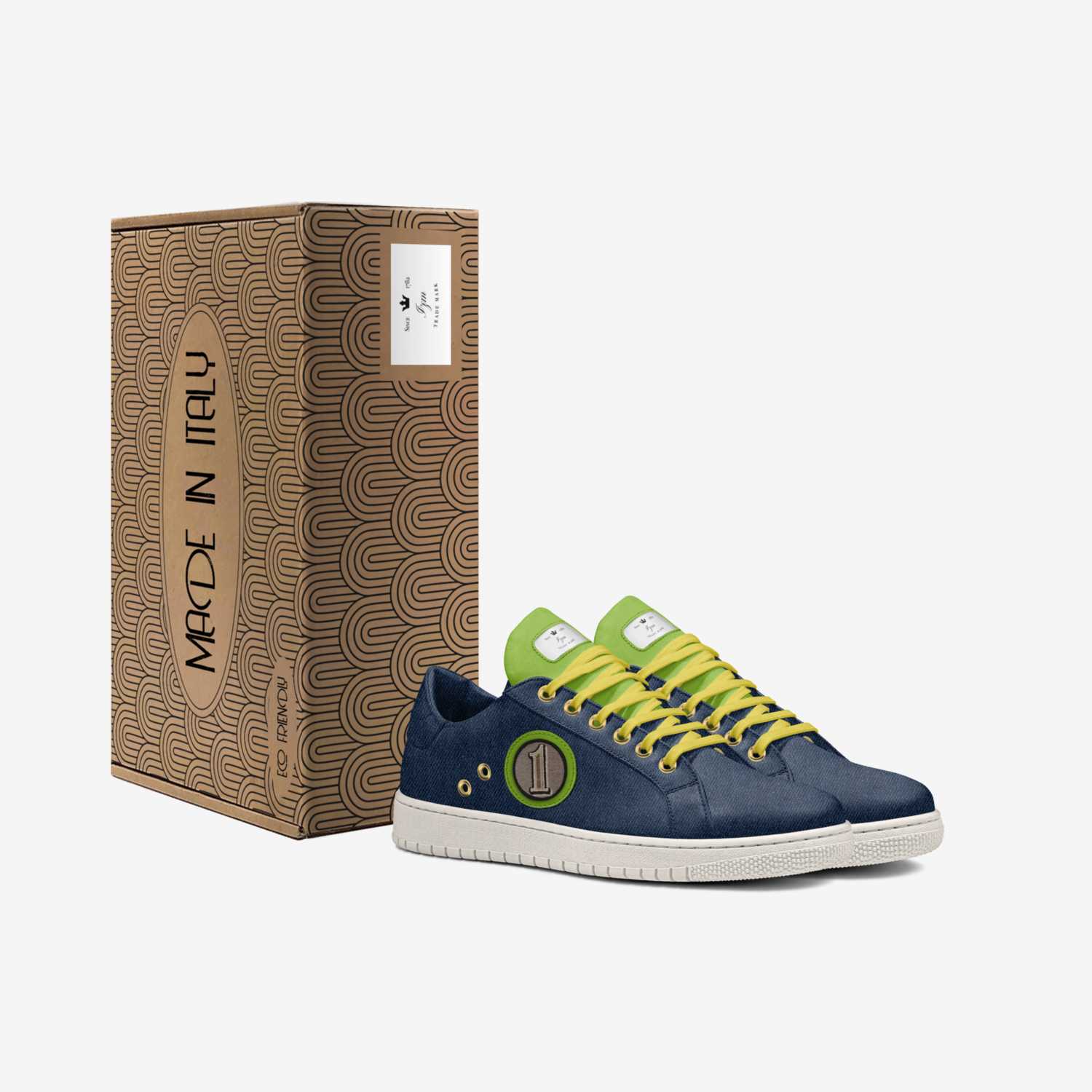 Colossus custom made in Italy shoes by Corey Cooper | Box view