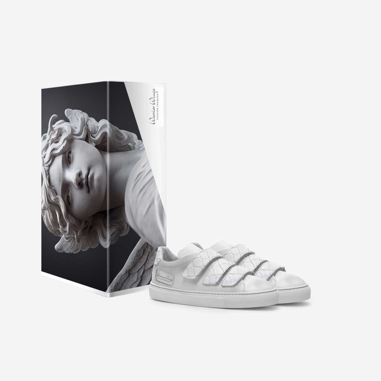 Warrior Wings custom made in Italy shoes by Selena A Razo Bell | Box view