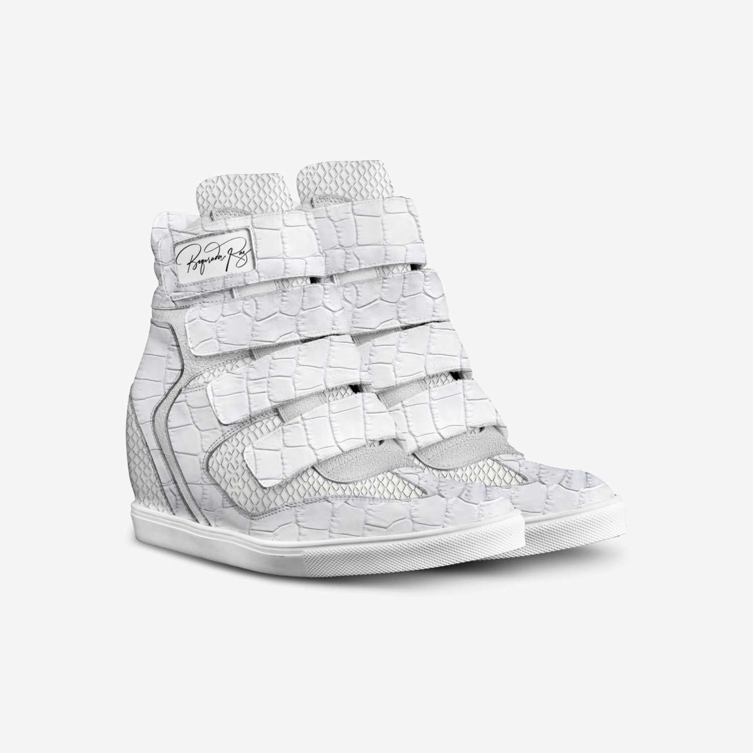 Warrior Wings custom made in Italy shoes by Selena A Razo Bell | Double view