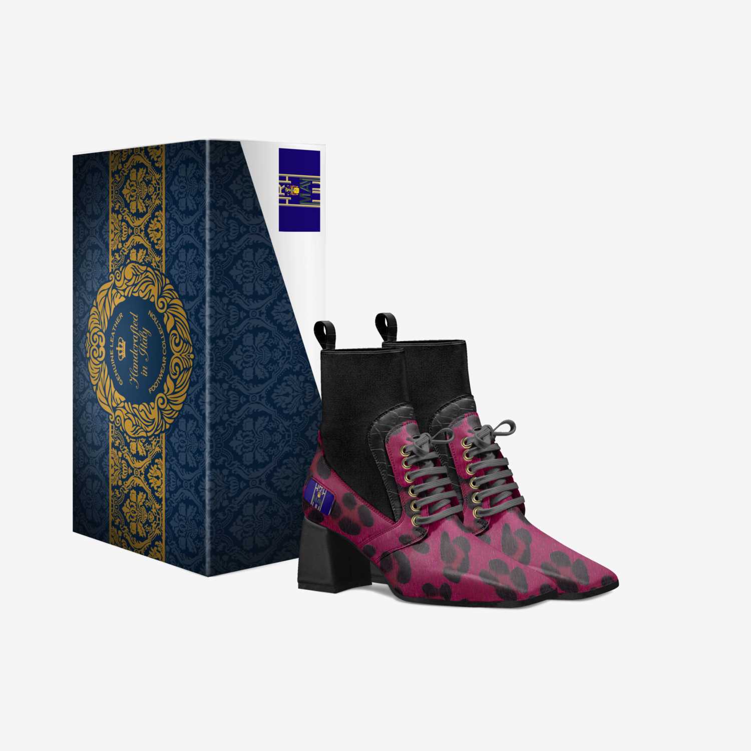 HRHMAYLIU custom made in Italy shoes by May Liu | Box view