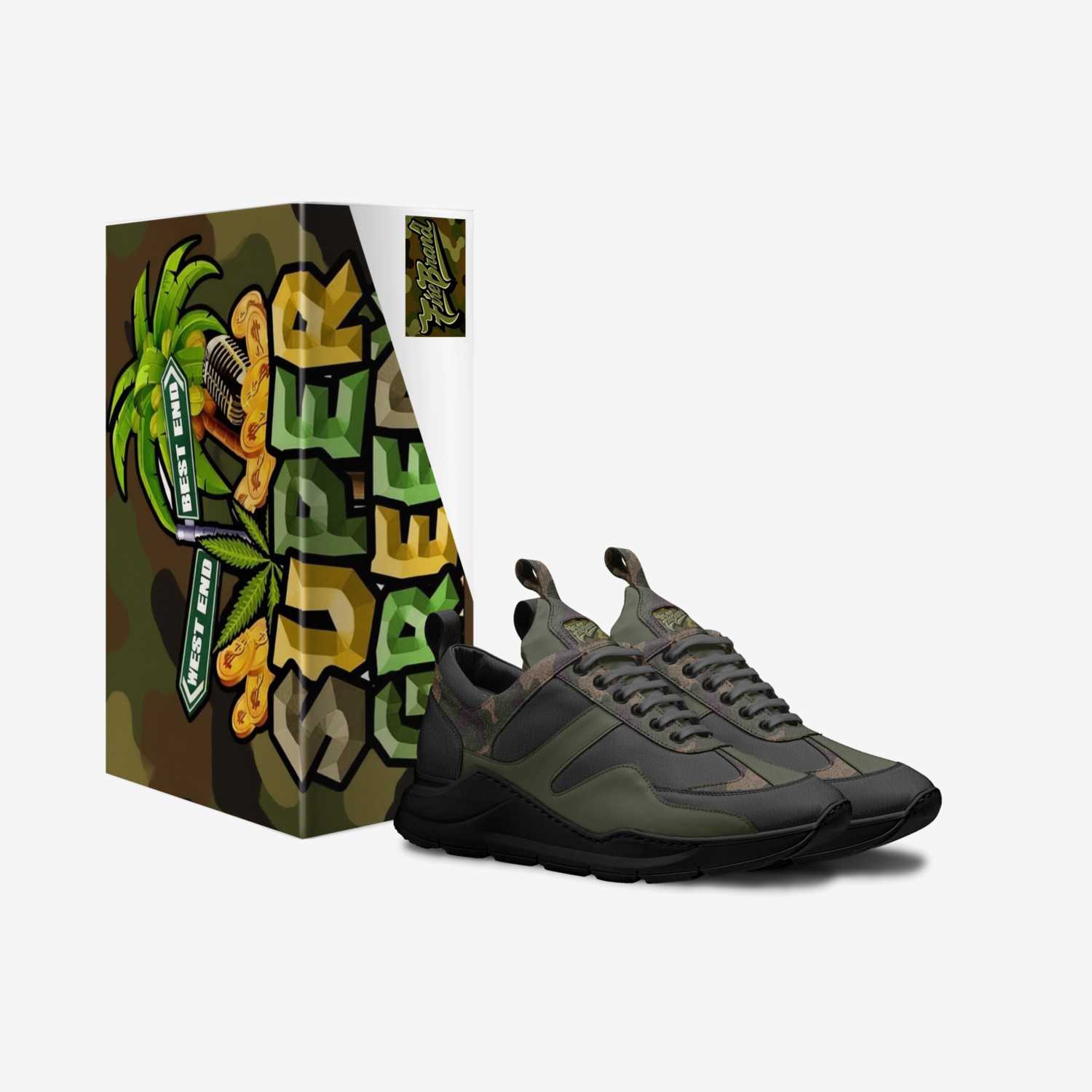 SG 234 custom made in Italy shoes by Firebrand Footwear | Box view
