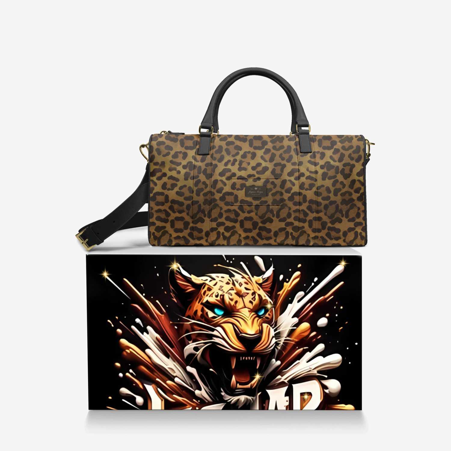 Jaguar Reign custom made in Italy design by Bullish Boutique | Over box view