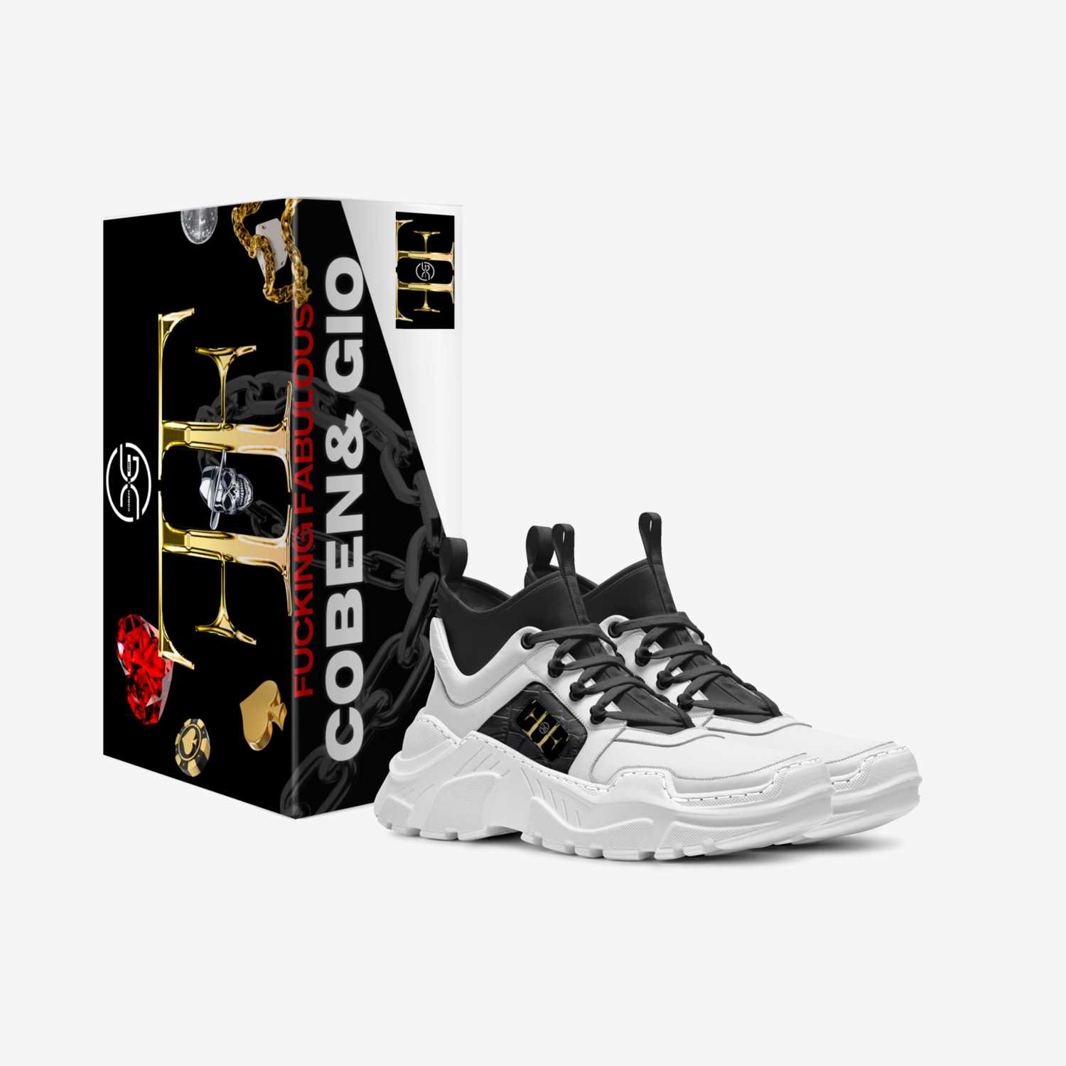 Fucking fabulous custom made in Italy shoes by C&g Coben&gio | Box view