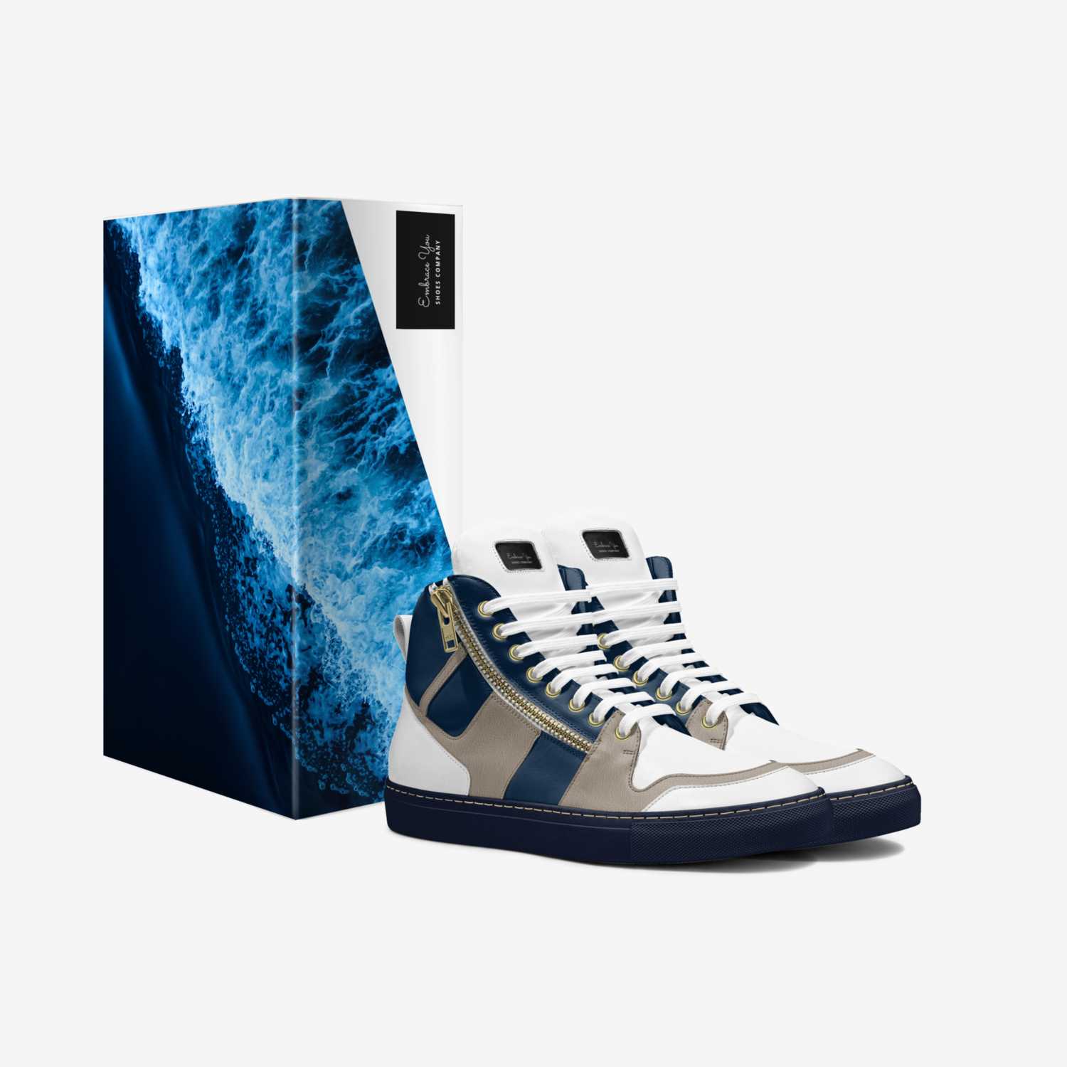 Embrace You custom made in Italy shoes by Sarah Renea | Box view
