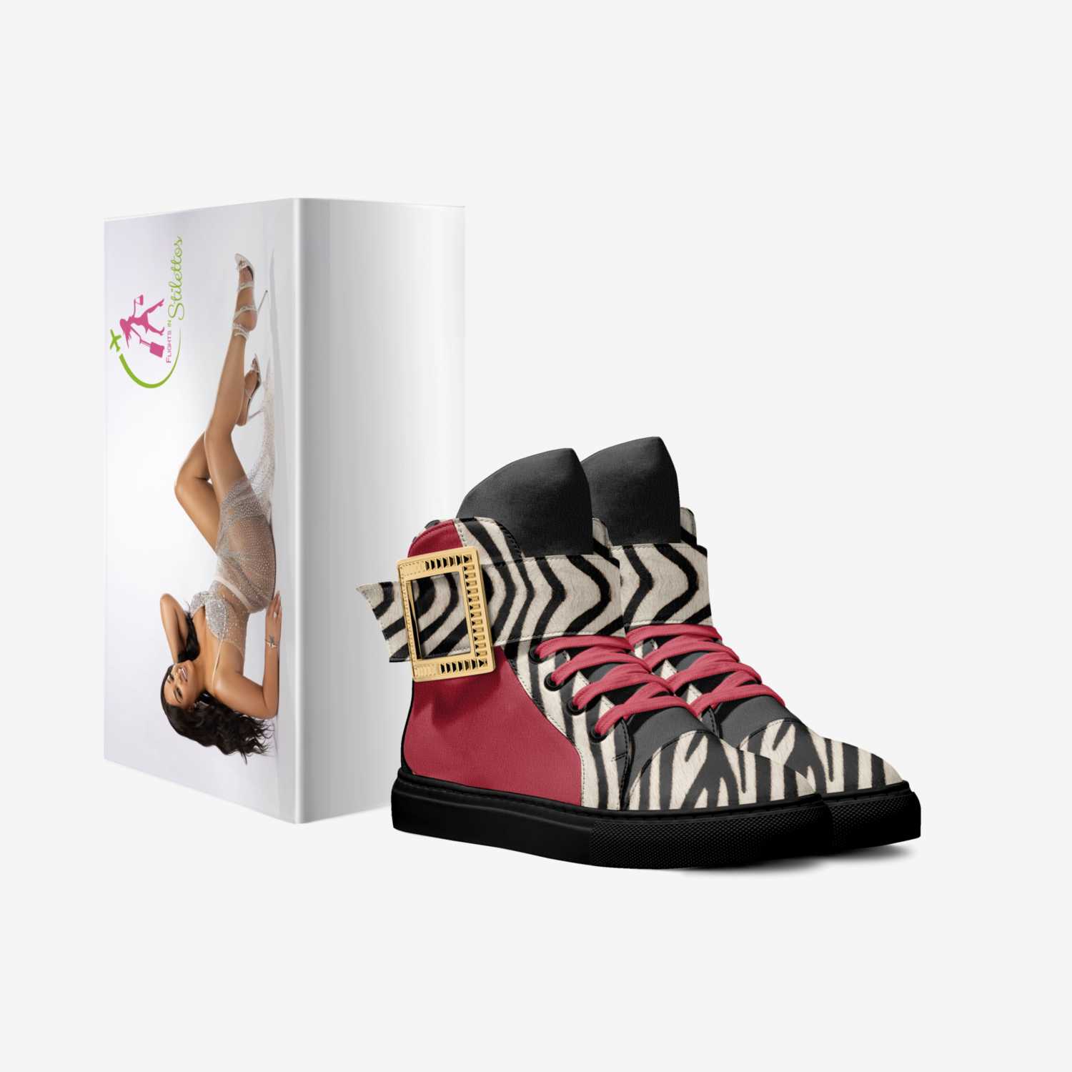 Noir Elite 21 custom made in Italy shoes by Kinyatta Gray | Box view