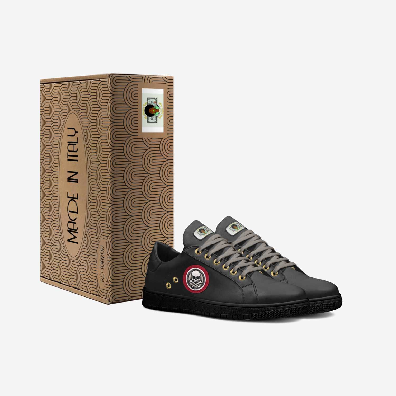 HLE Rogue  custom made in Italy shoes by Steven Chappell | Box view