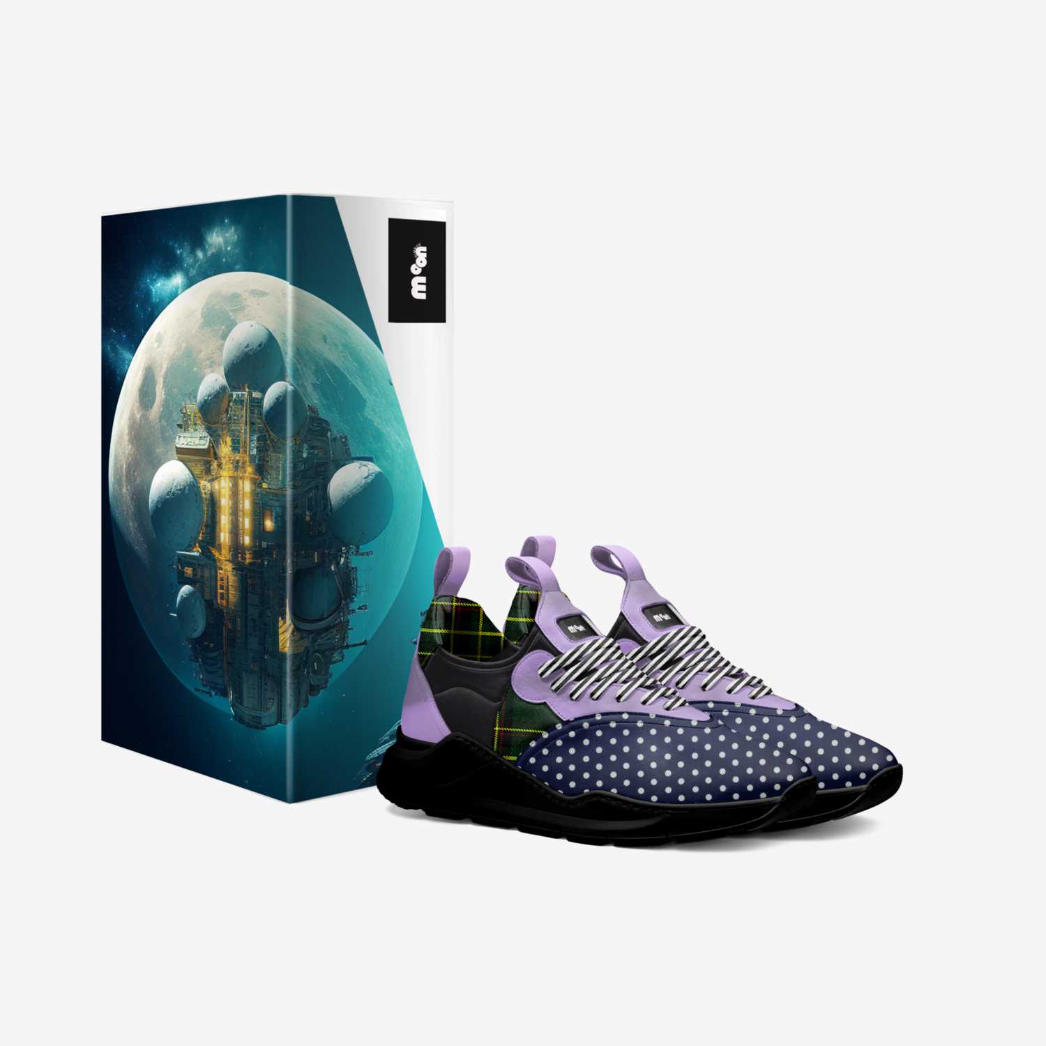 MOONNIMBUS Vol 1. custom made in Italy shoes by 𝙰𝚢𝚘 𝙺𝚞𝚙𝚘𝚗𝚒𝚢𝚒 | Box view