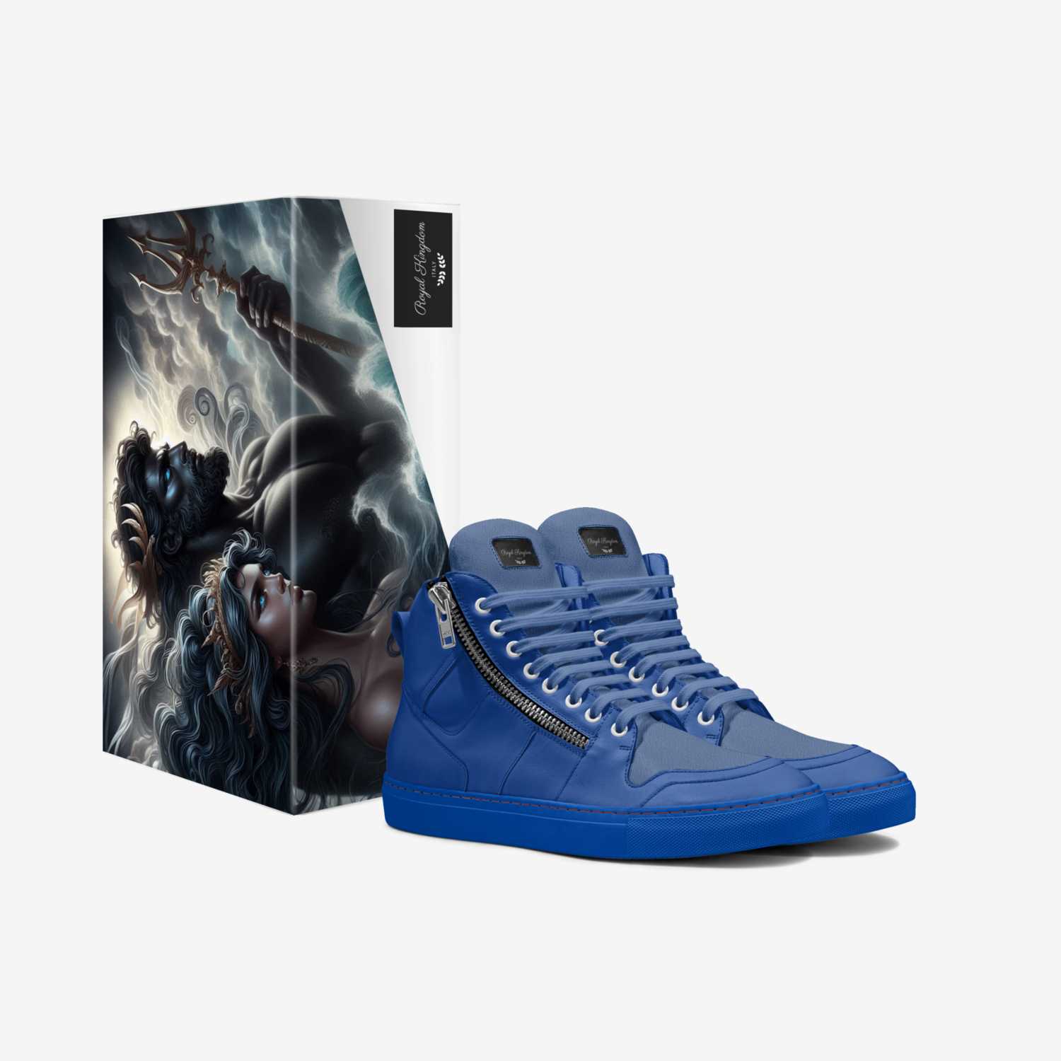 Whirlwind  custom made in Italy shoes by Rauh Karim | Box view