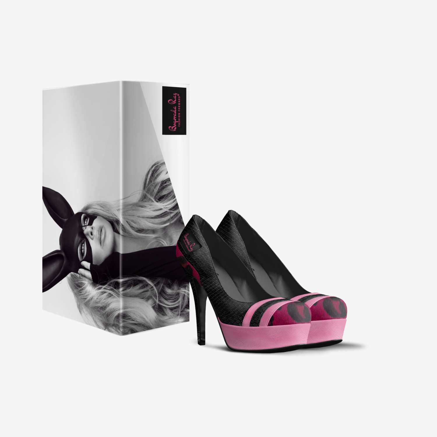 Boqorada Raz  custom made in Italy shoes by Selena A Razo Bell | Box view