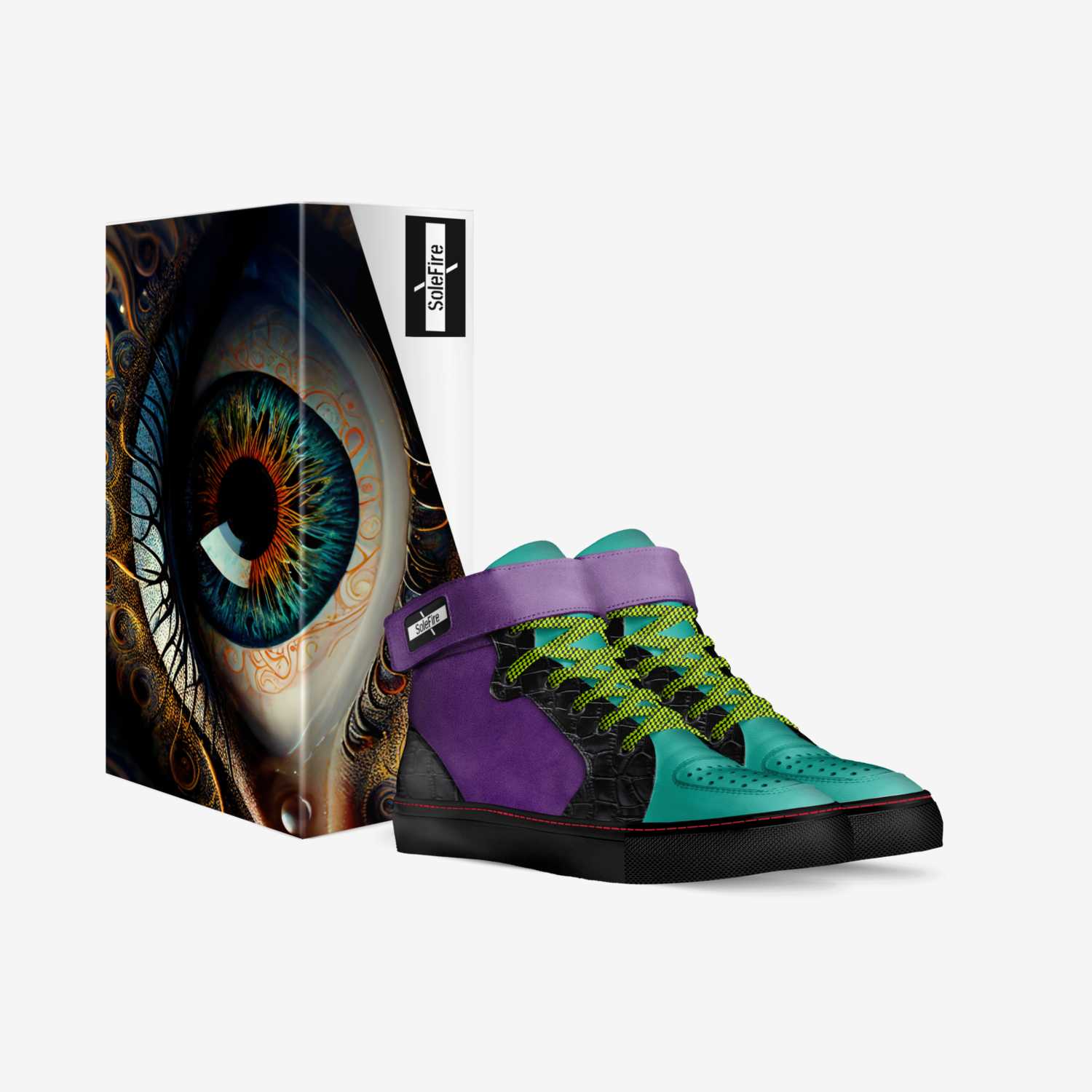 SoleFire custom made in Italy shoes by Brandi Blank | Box view