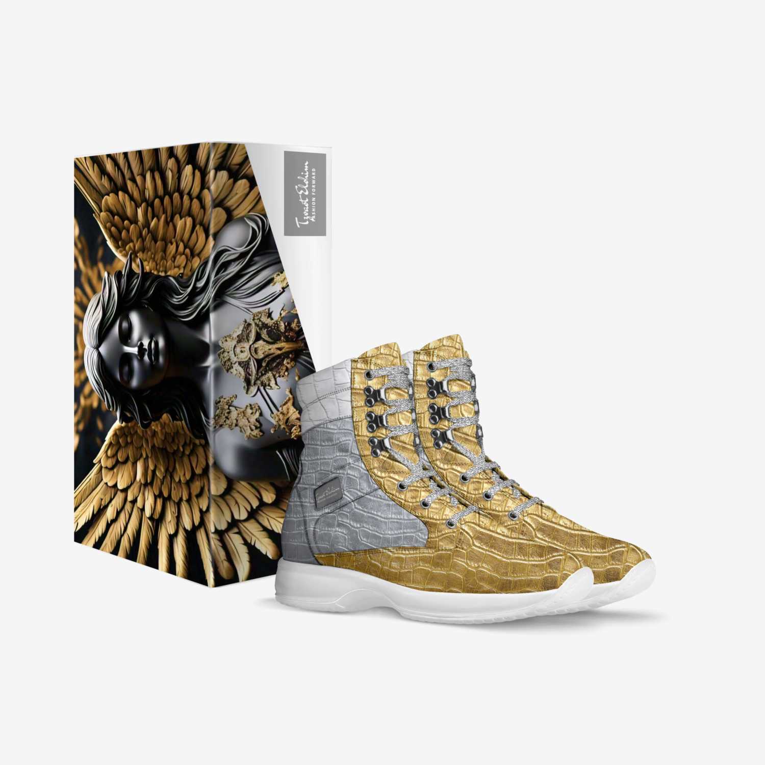 Tzvaot Elohim custom made in Italy shoes by Selena A Razo Bell | Box view