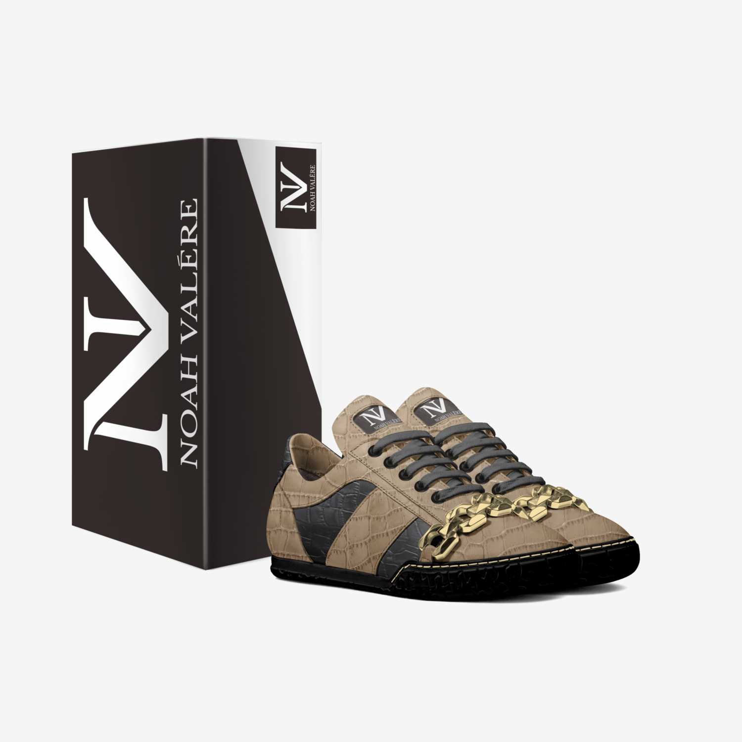 Noah Valère custom made in Italy shoes by Charles Walton Jr | Box view
