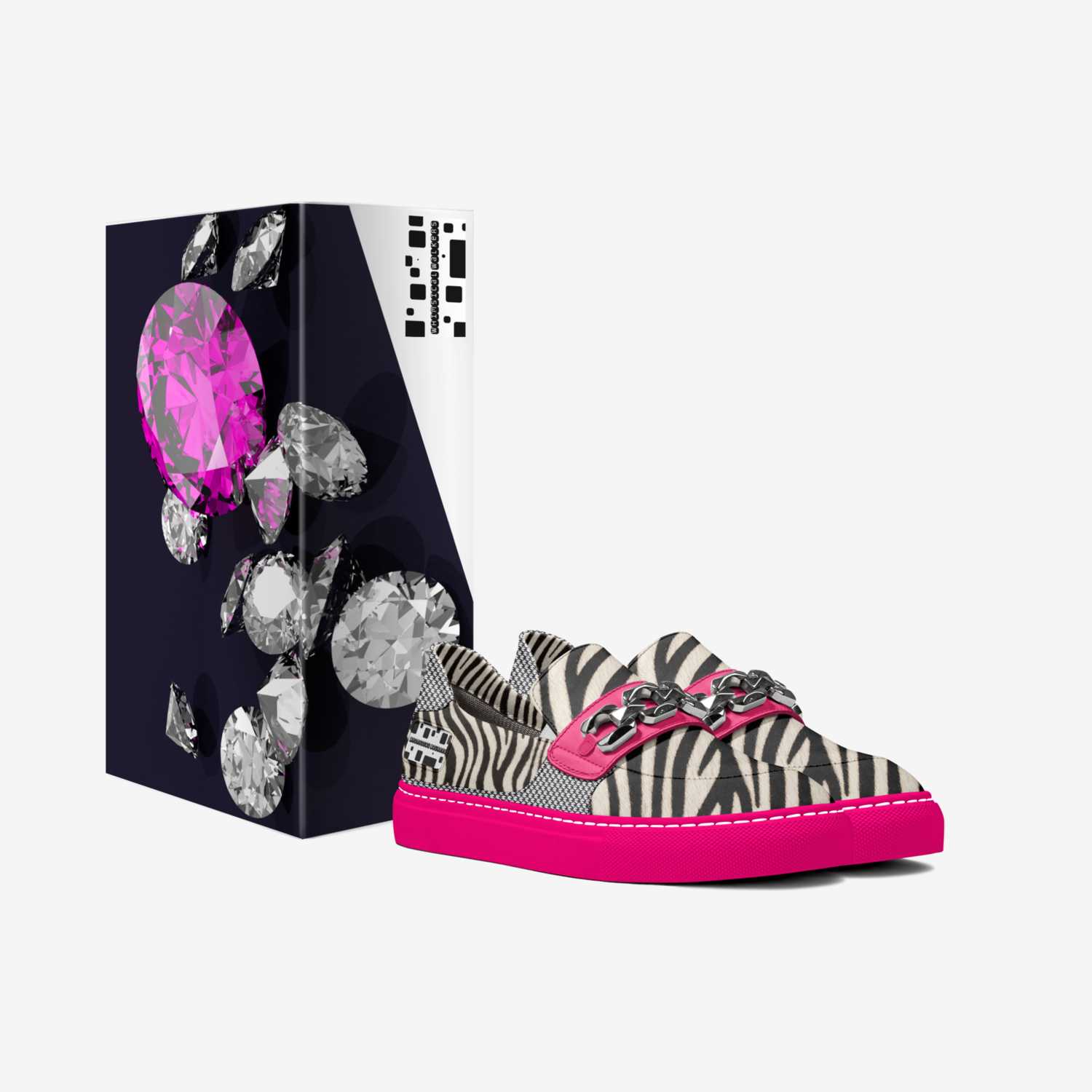 Whimsical Walkers custom made in Italy shoes by Heather Browning | Box view