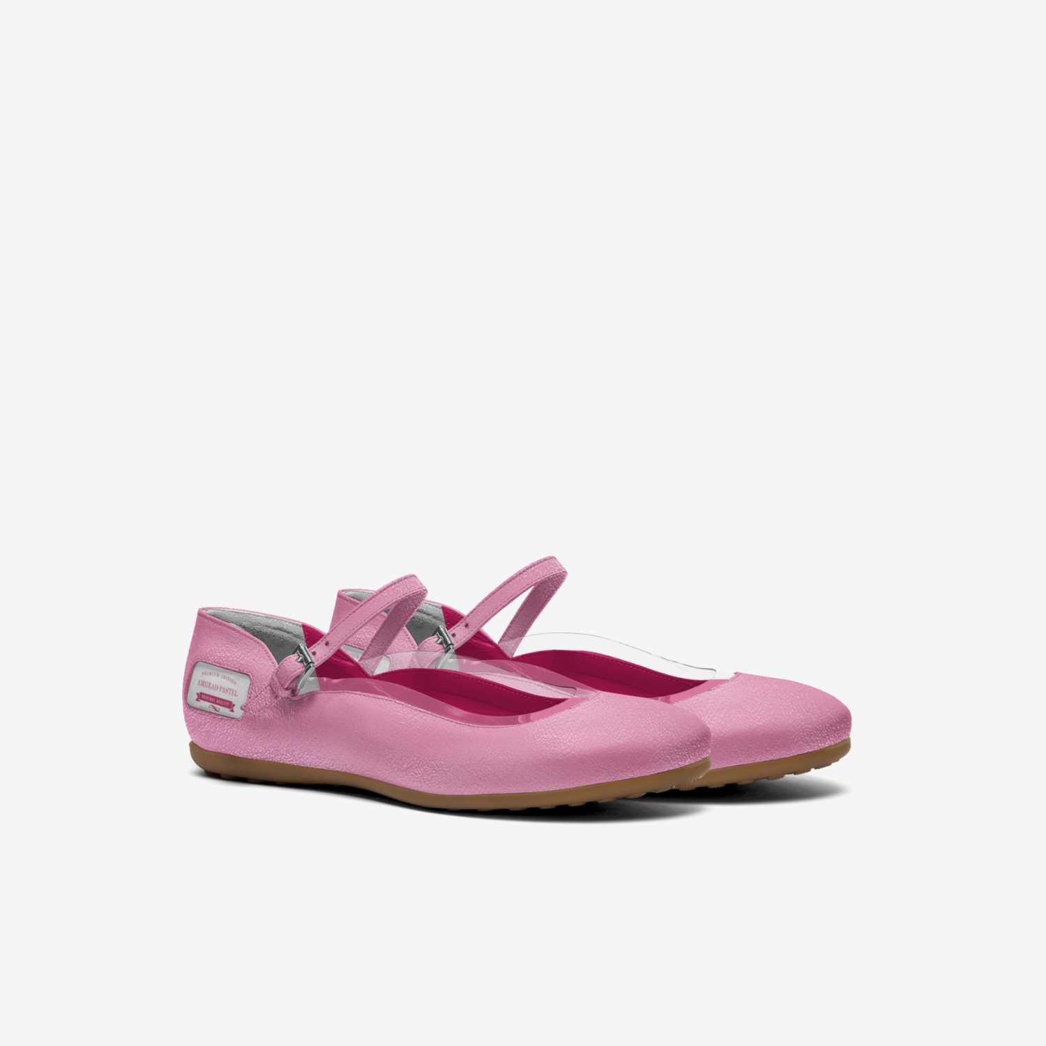 Amiirad Pastel custom made in Italy shoes by Selena A Razo Bell | Double view