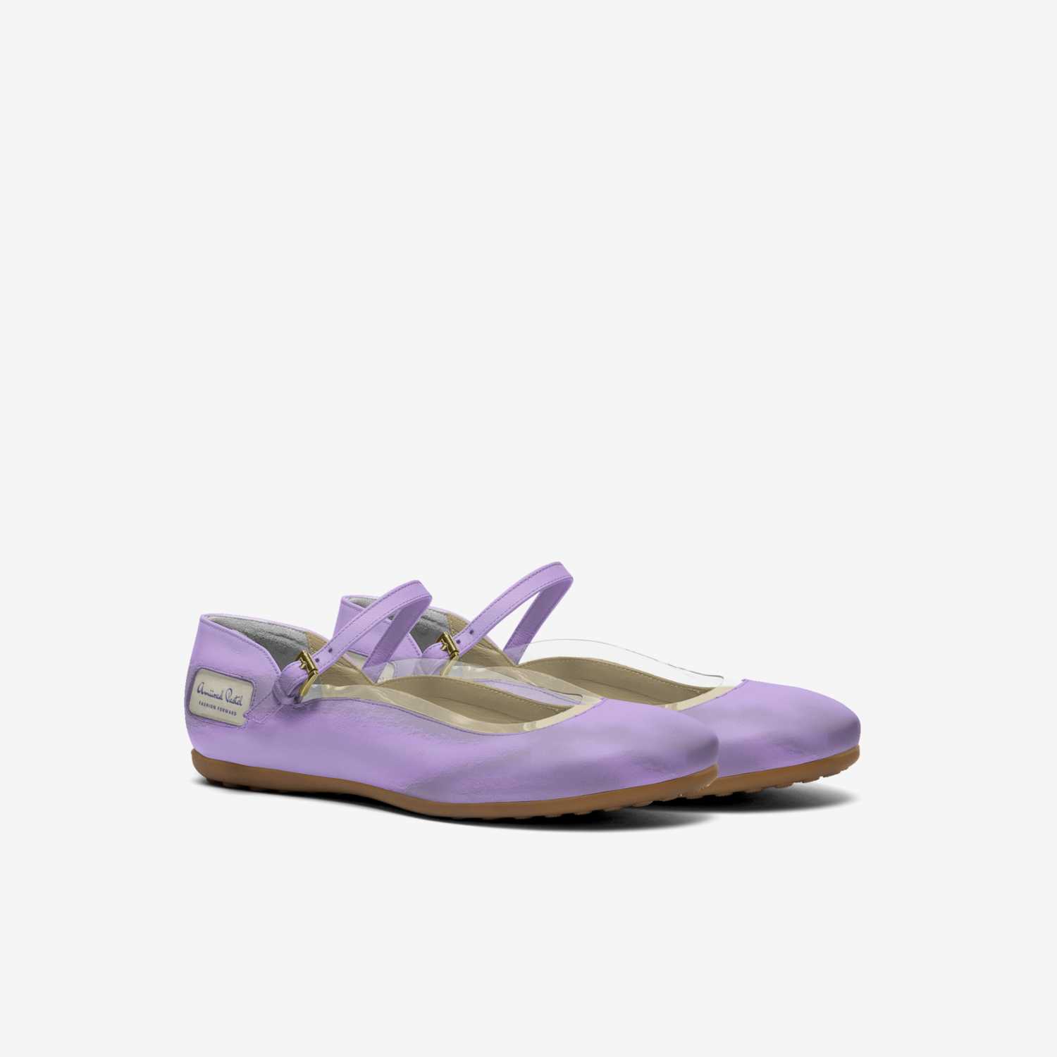 Amiirad Pastel custom made in Italy shoes by Selena A Razo Bell | Double view