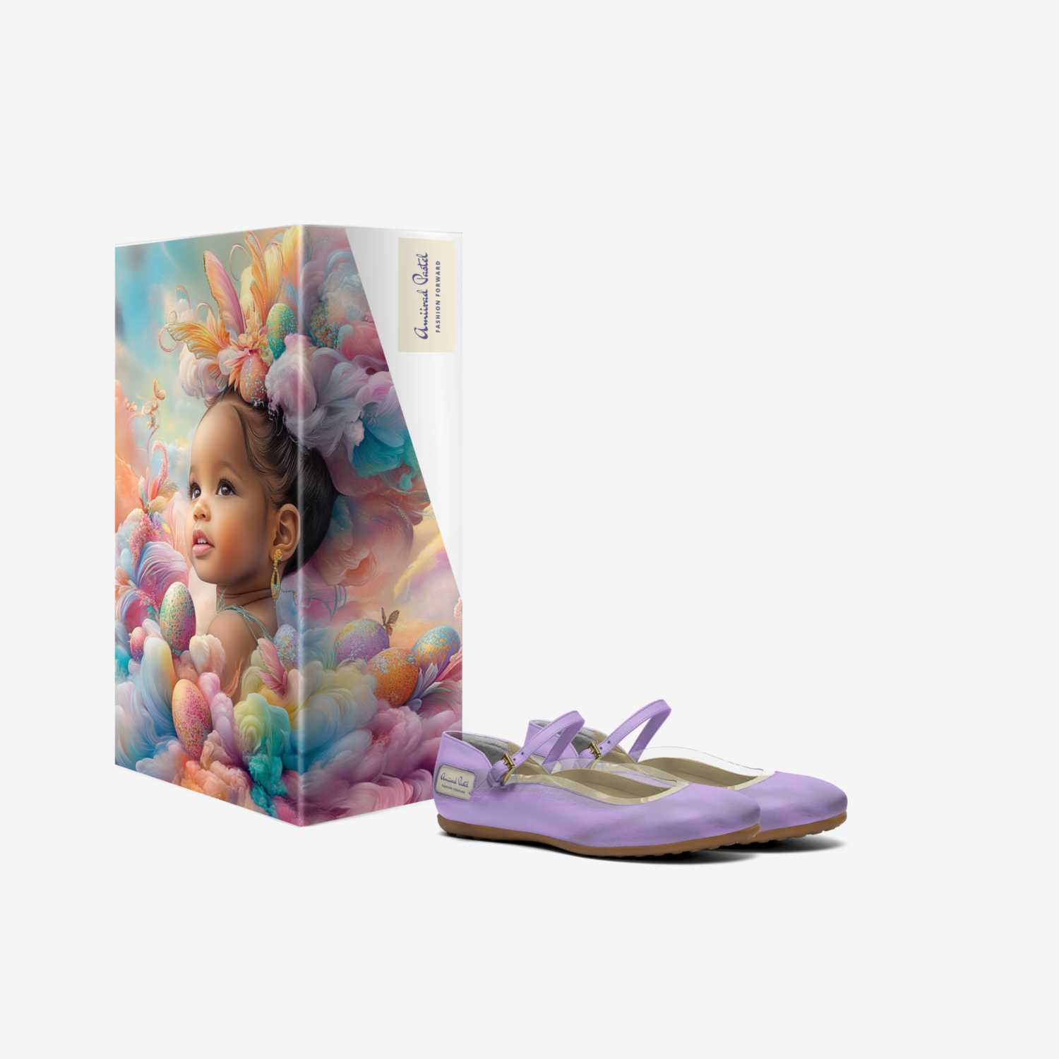 Amiirad Pastel custom made in Italy shoes by Selena A Razo Bell | Box view