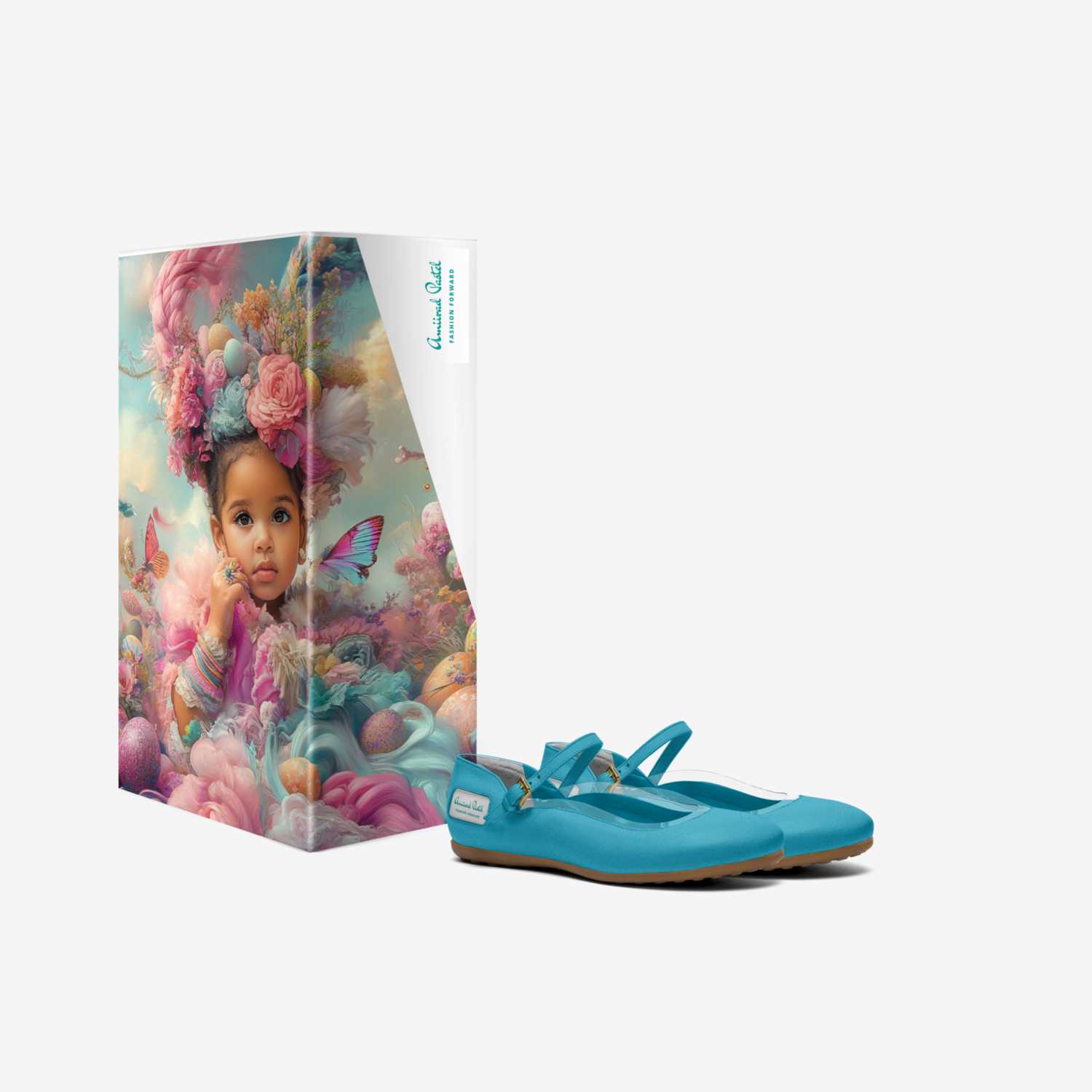 Amiirad Pastel custom made in Italy shoes by Selena A Razo Bell | Box view