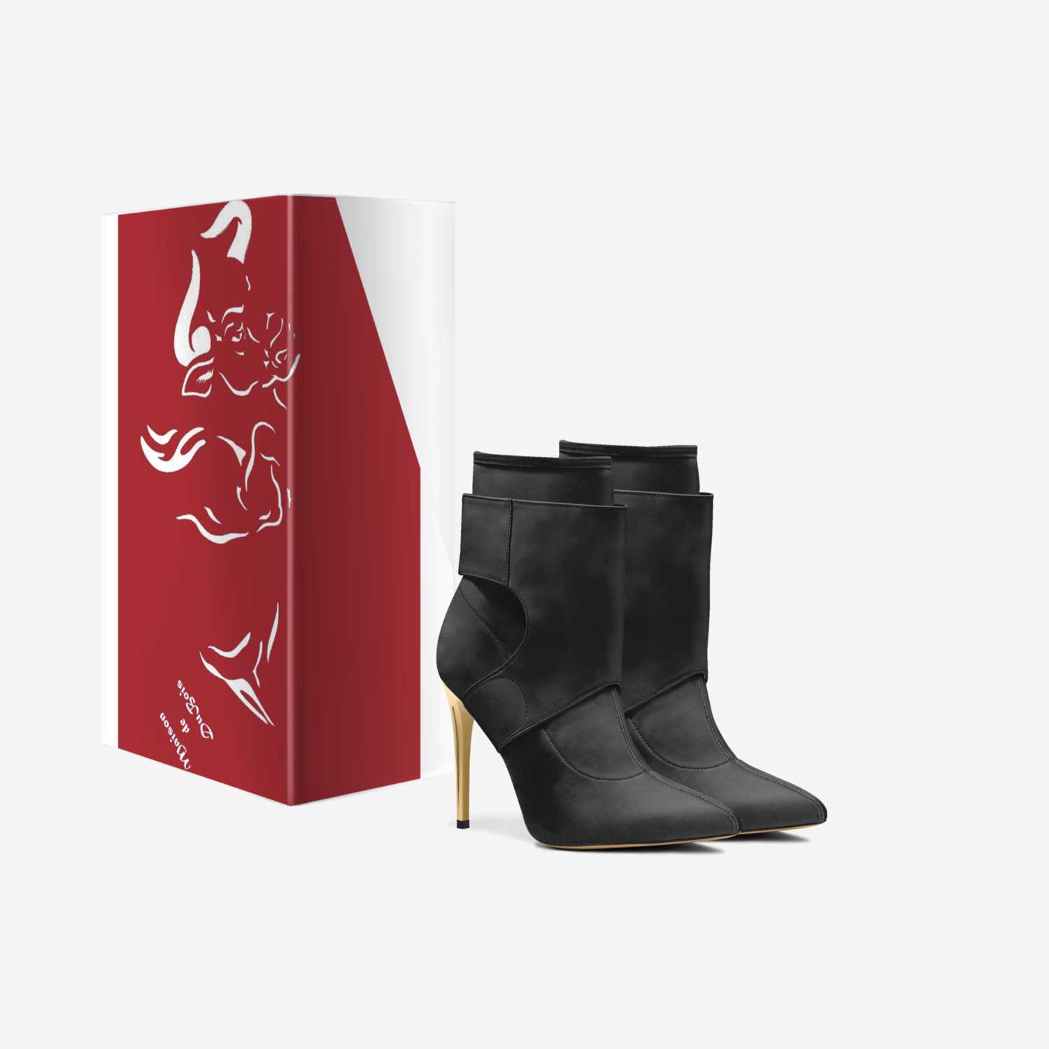 SCD1 custom made in Italy shoes by Romelo Dafirst | Box view