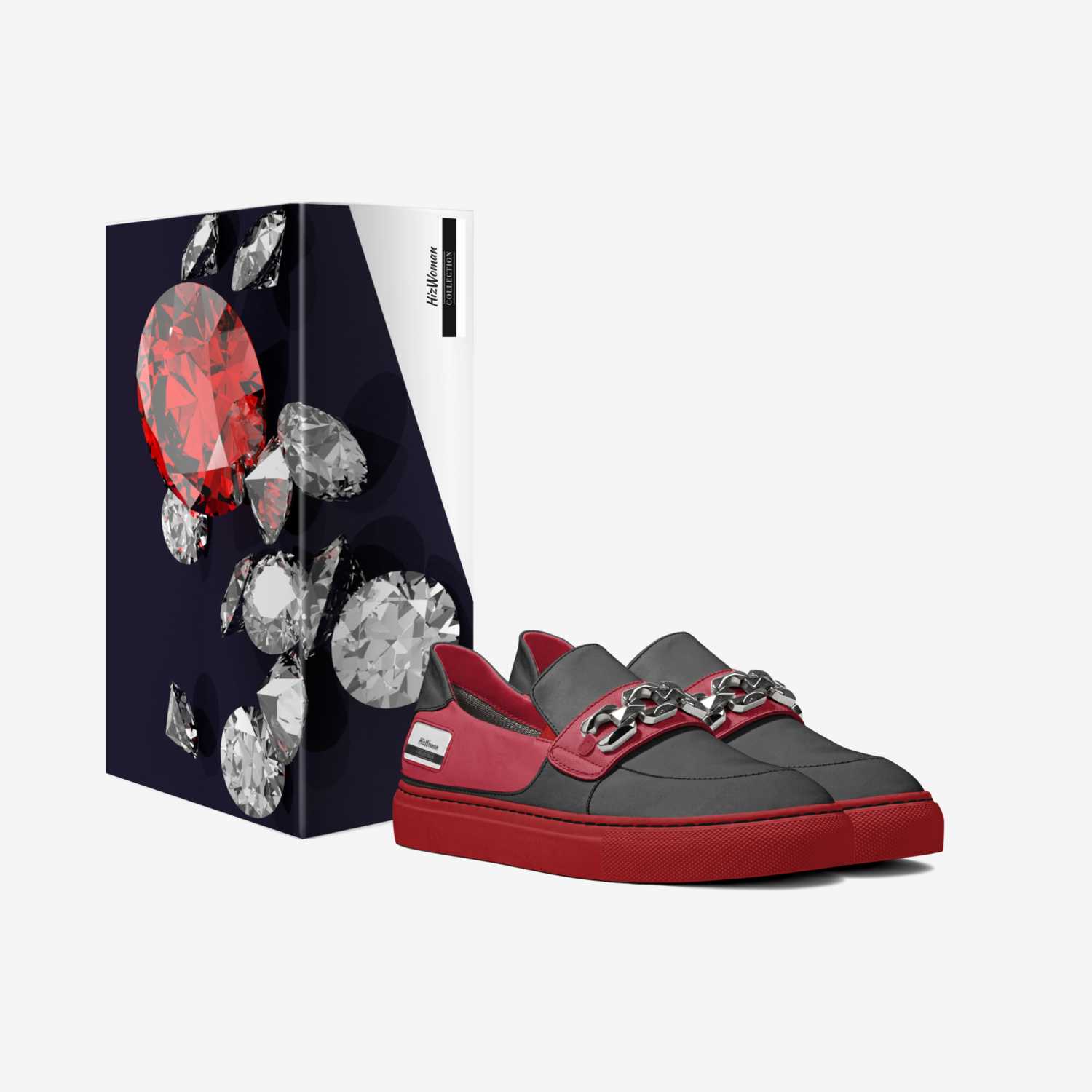 HizWoman custom made in Italy shoes by Tiffany Hunter | Box view