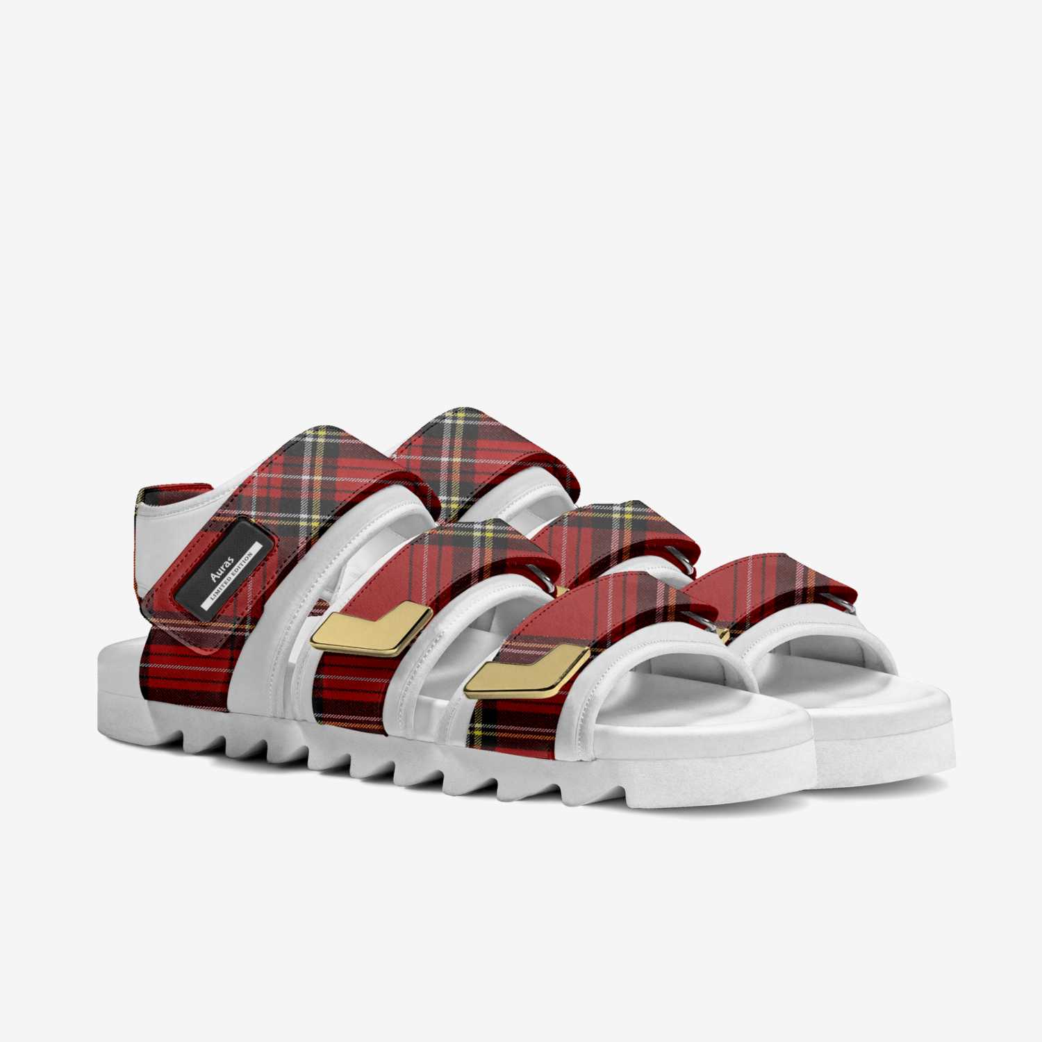 Auras custom made in Italy shoes by Alisun Rocks | Double view