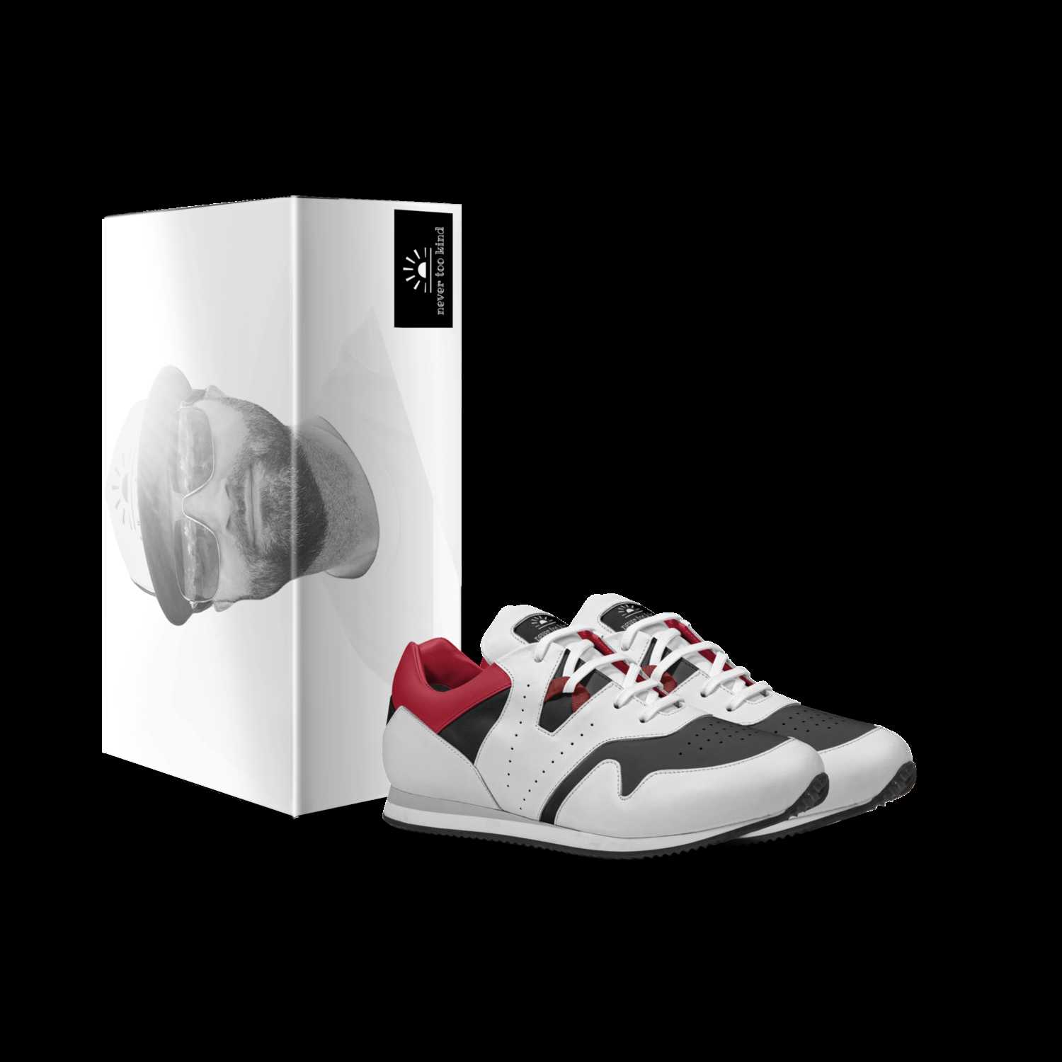NTK White Bolt | A Custom Shoe concept by Nate Karsten