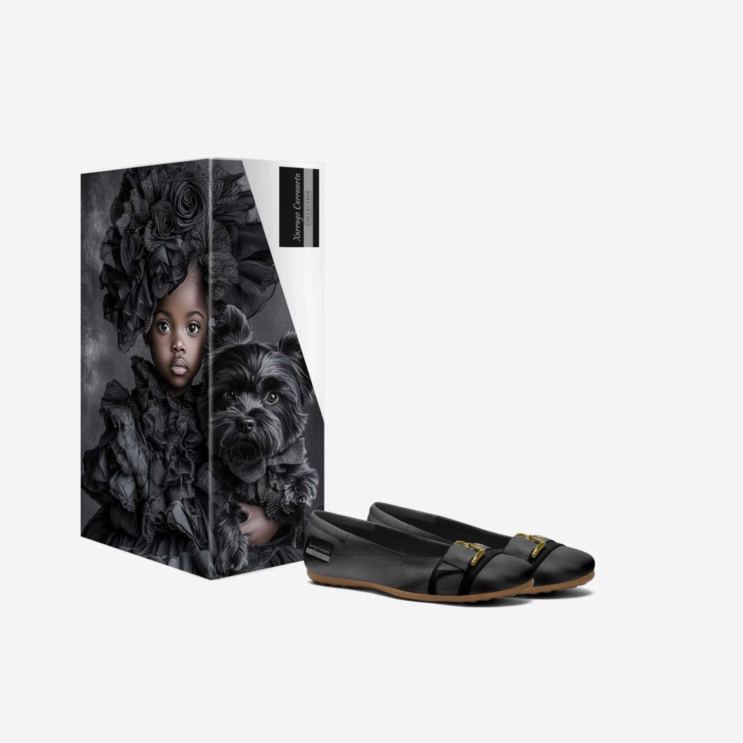 Xarrago Carruurta custom made in Italy shoes by Selena A Razo Bell | Box view
