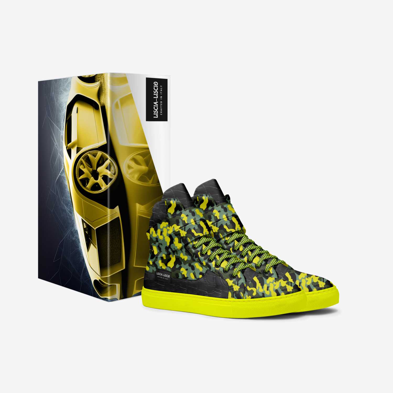 LISCIA-LISCIO custom made in Italy shoes by Joseph Burton | Box view