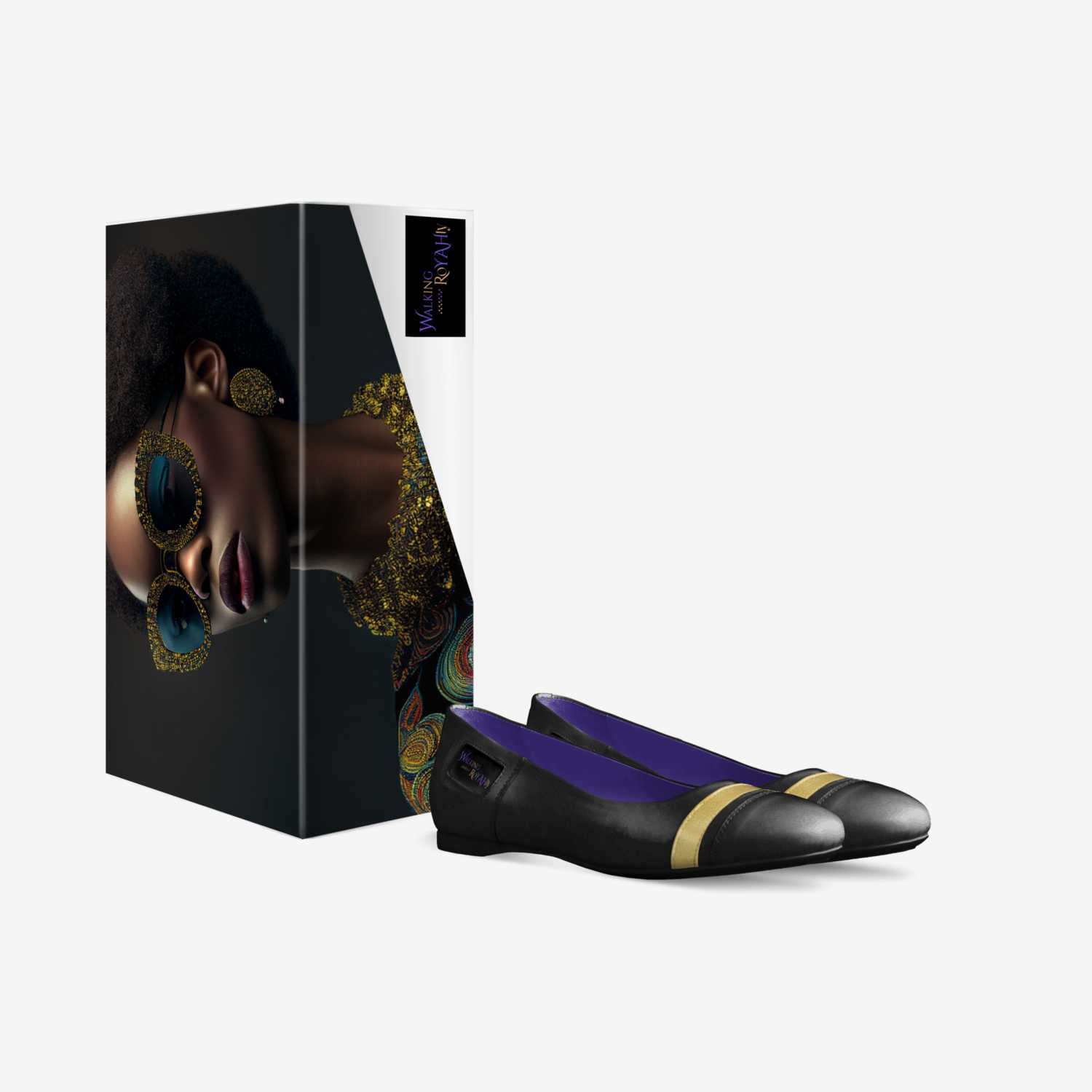 SHBT custom made in Italy shoes by Athalyah Lumpkin | Box view