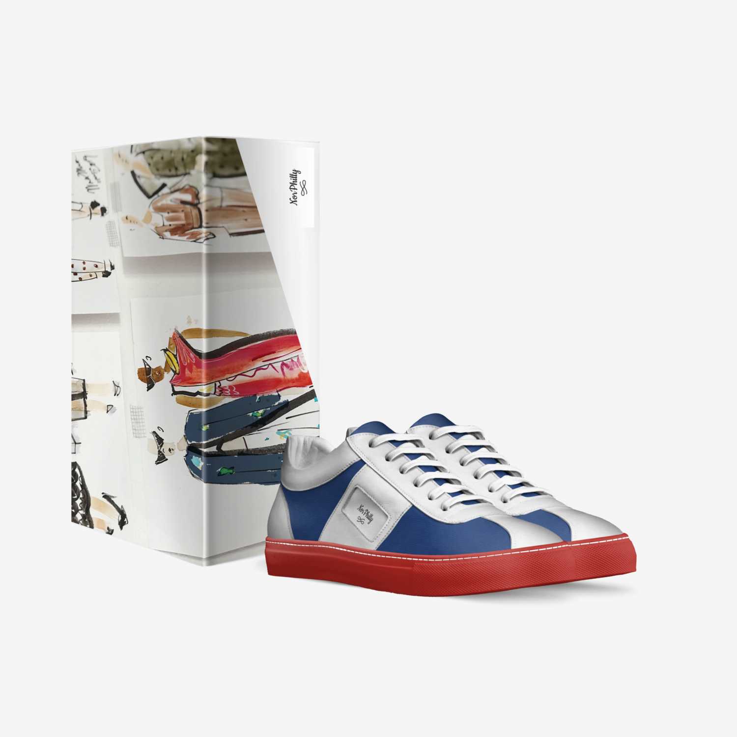 NorPhilly custom made in Italy shoes by Philomena Whitehead | Box view