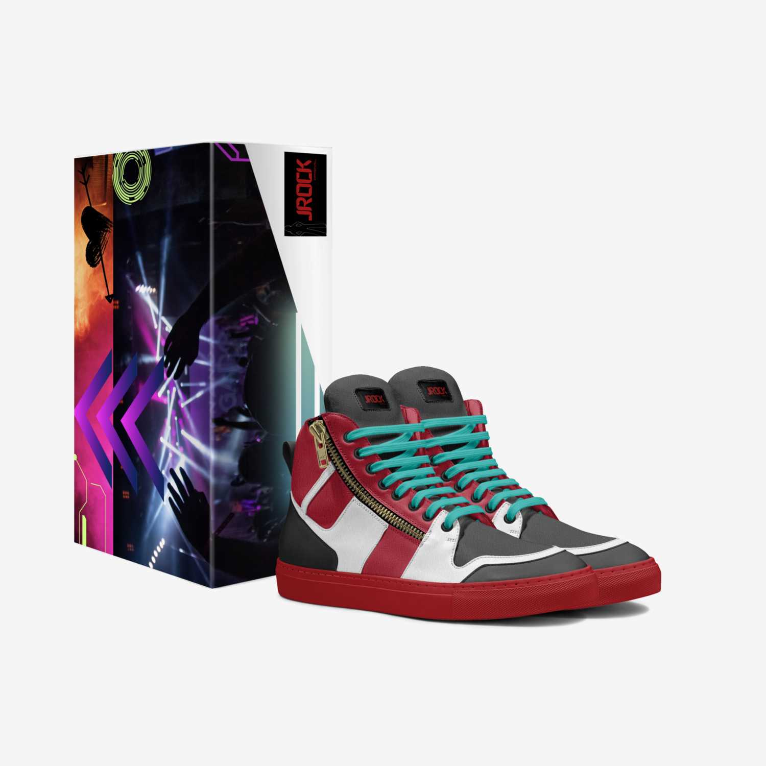 JRock Originals custom made in Italy shoes by Jennifer Jrock | Box view