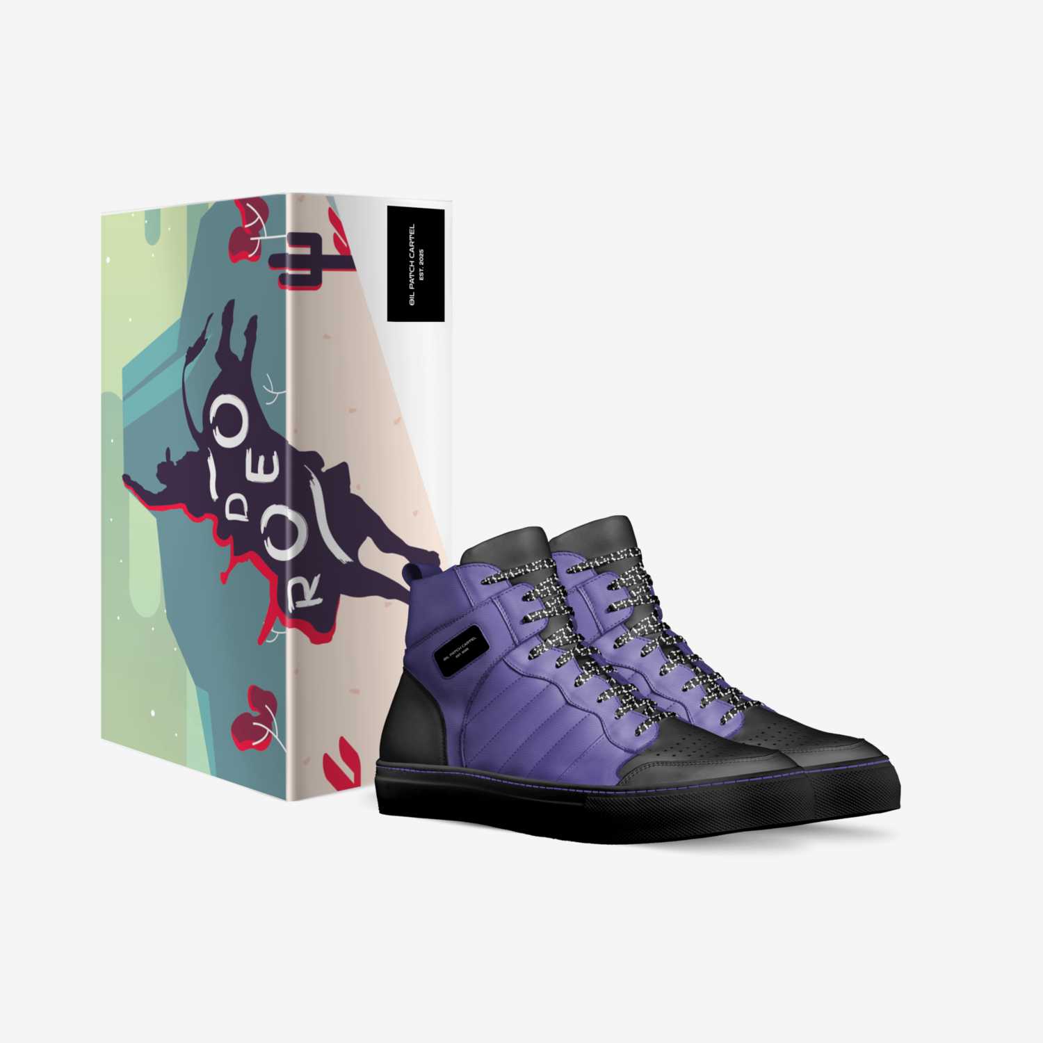 PECOS custom made in Italy shoes by Edel De La Garza | Box view