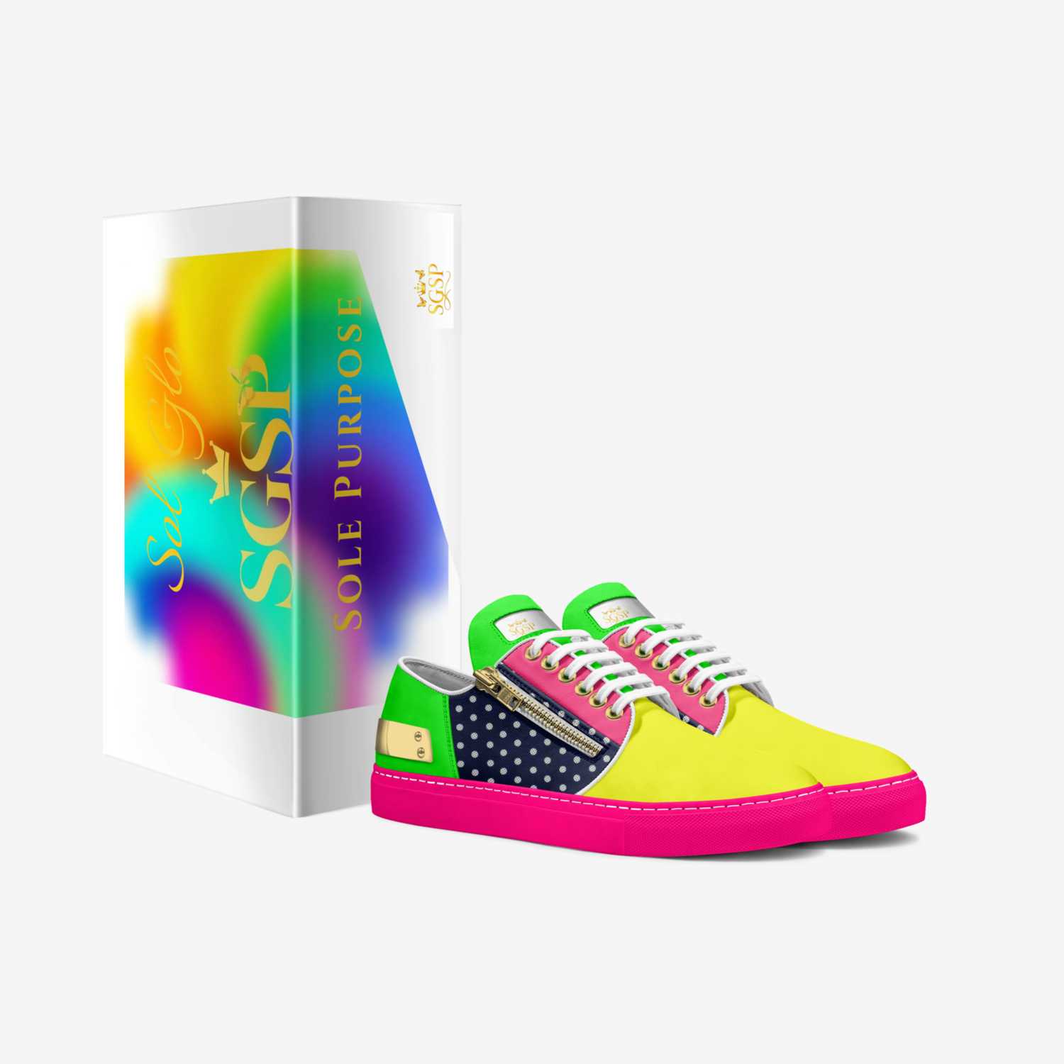 SGSP custom made in Italy shoes by Qwantana Gordon | Box view