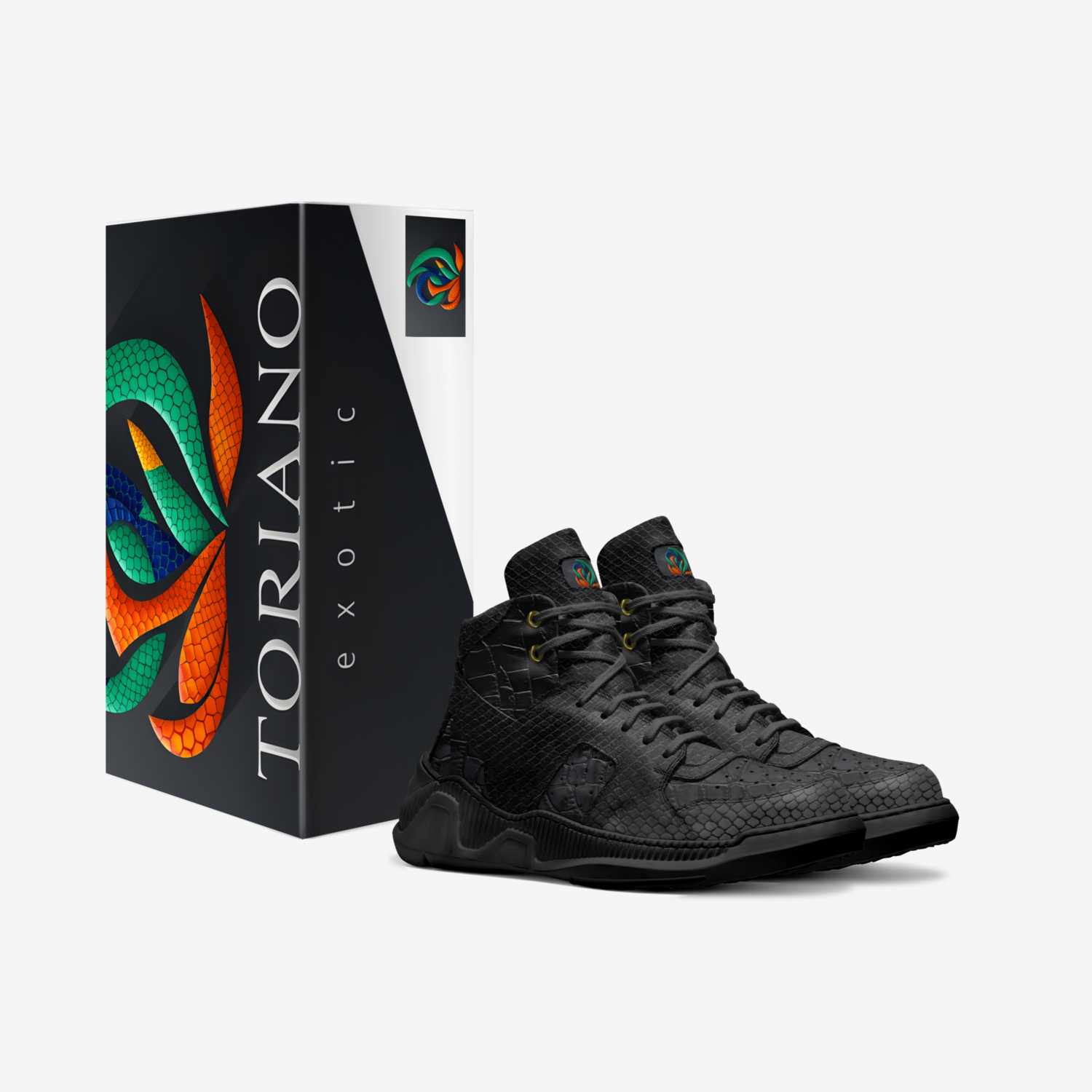 Toriano Exotics custom made in Italy shoes by Toriano Banks | Box view