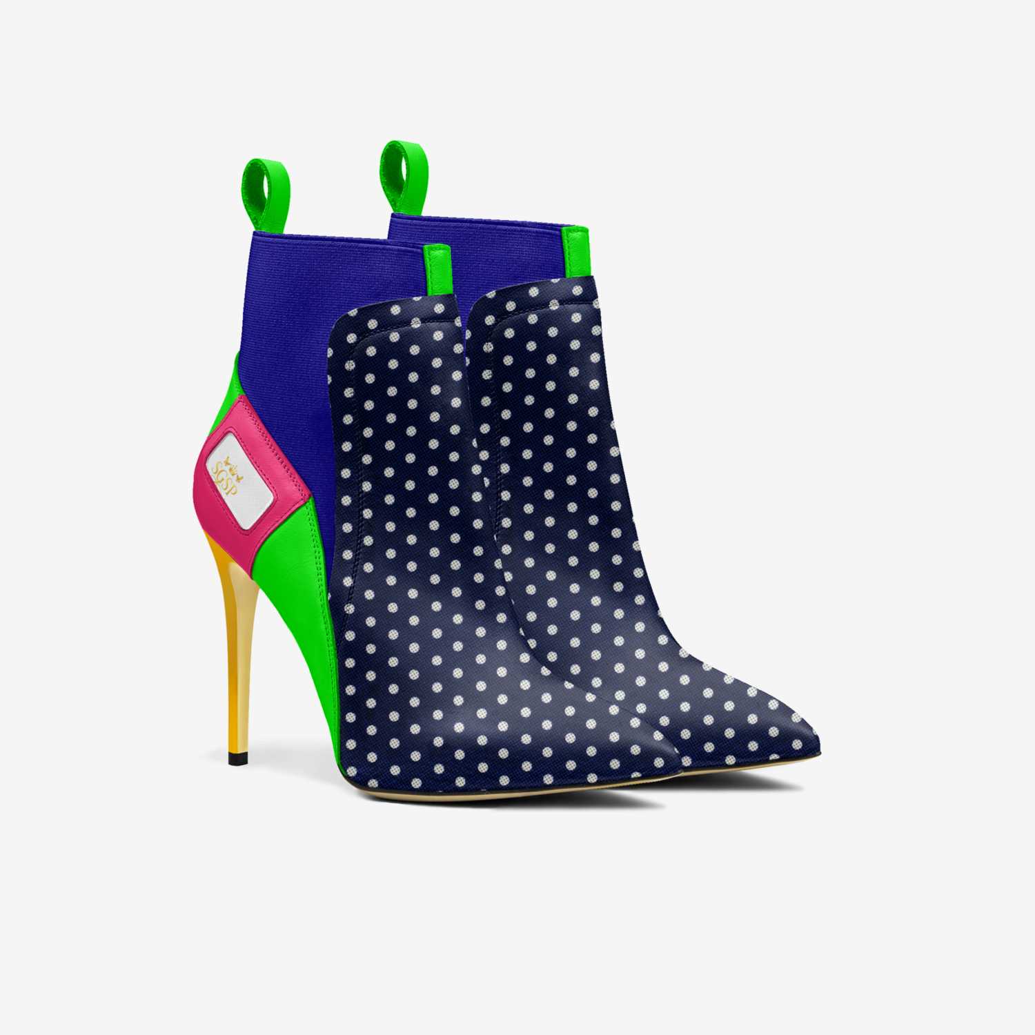 SGSP custom made in Italy shoes by Qwantana Gordon | Double view