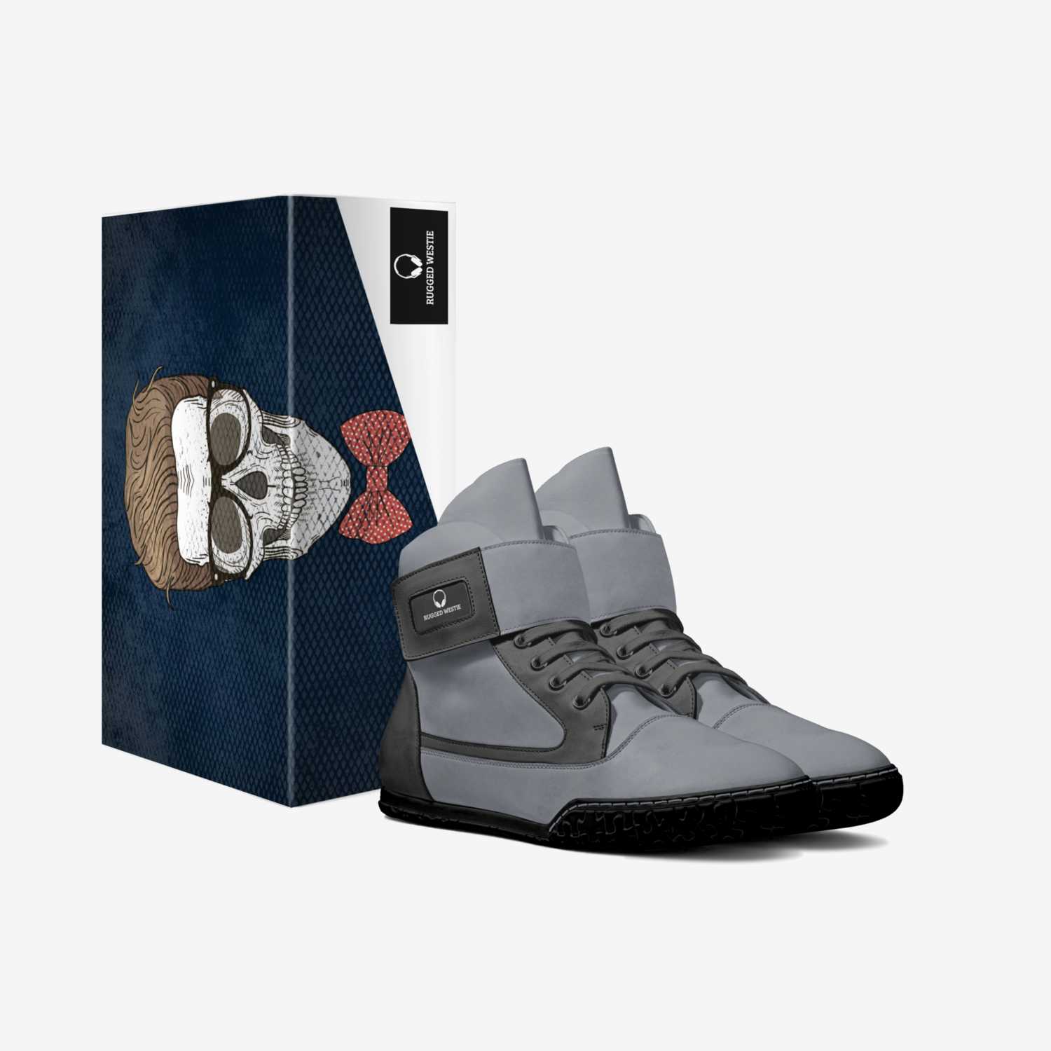Rugged Westie custom made in Italy shoes by Curtis Peck | Box view