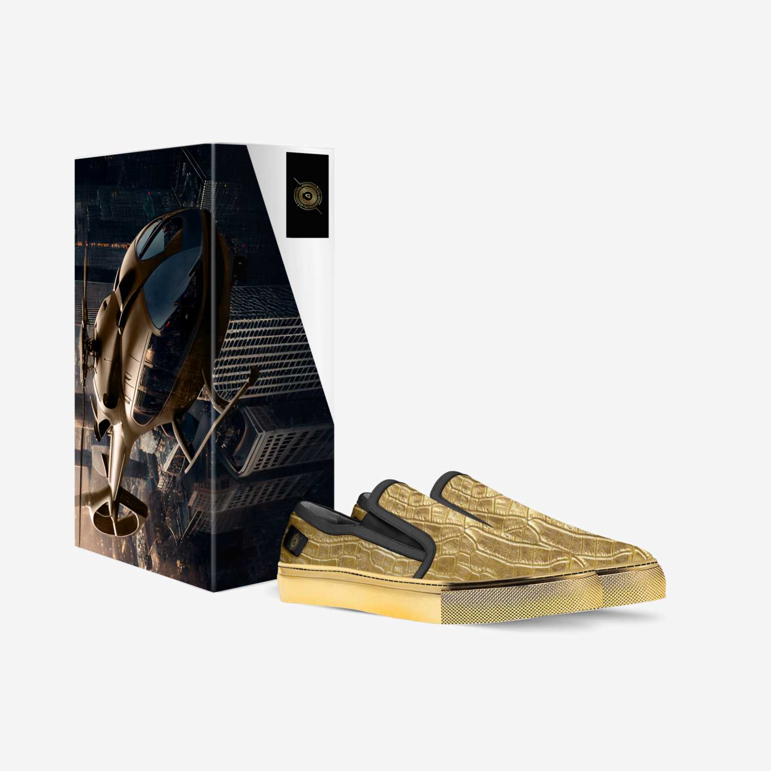 Aloye EntraPreNU custom made in Italy shoes by Jim Aloye | Box view