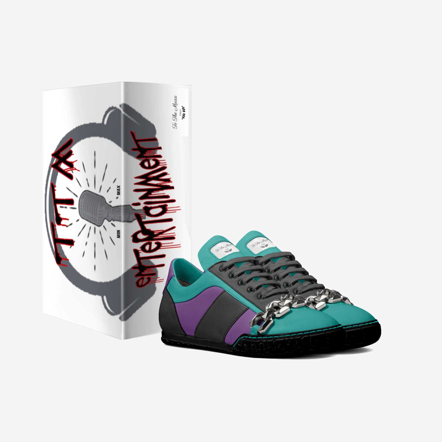 ttm 2 custom made in Italy shoes by Tyrone Quin | Box view