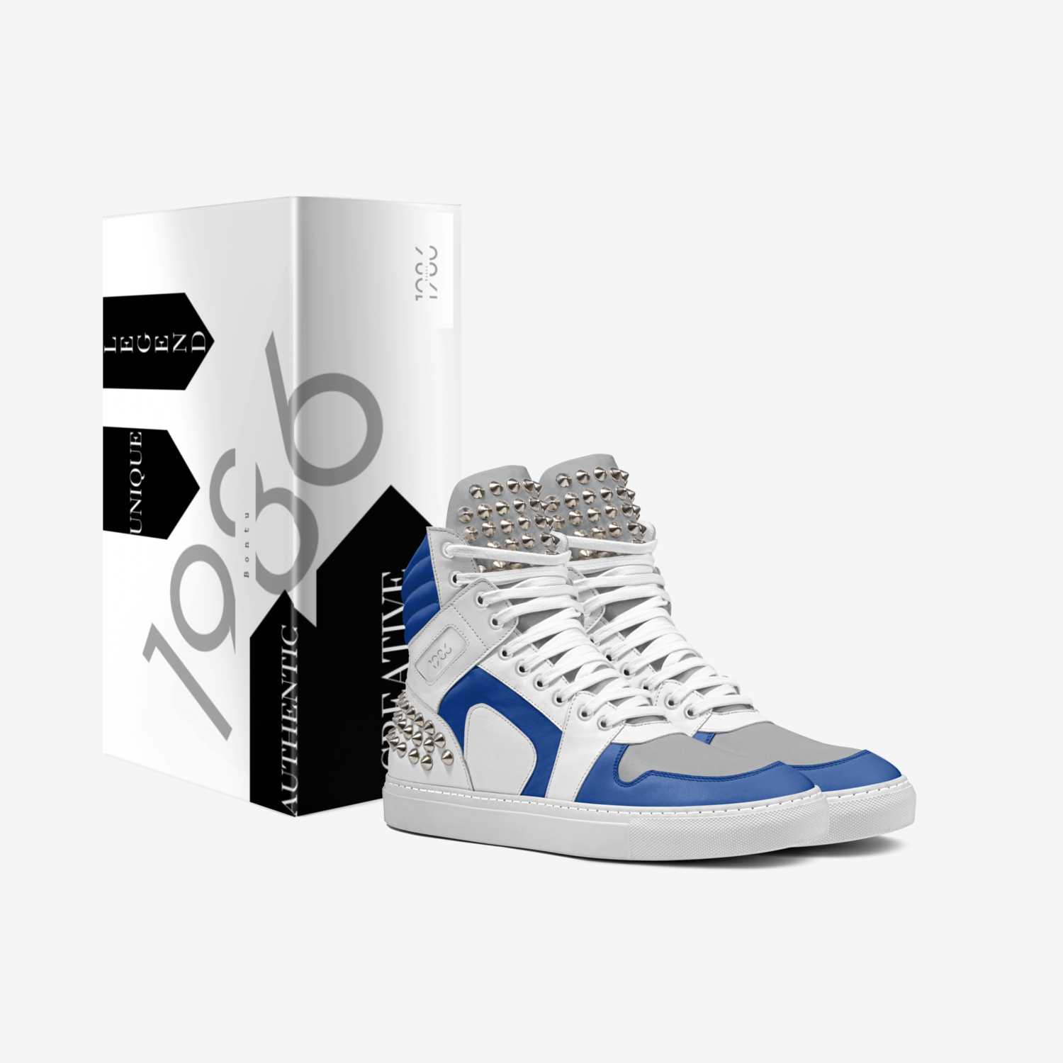 Bontu 1986 custom made in Italy shoes by Denise Parham | Box view