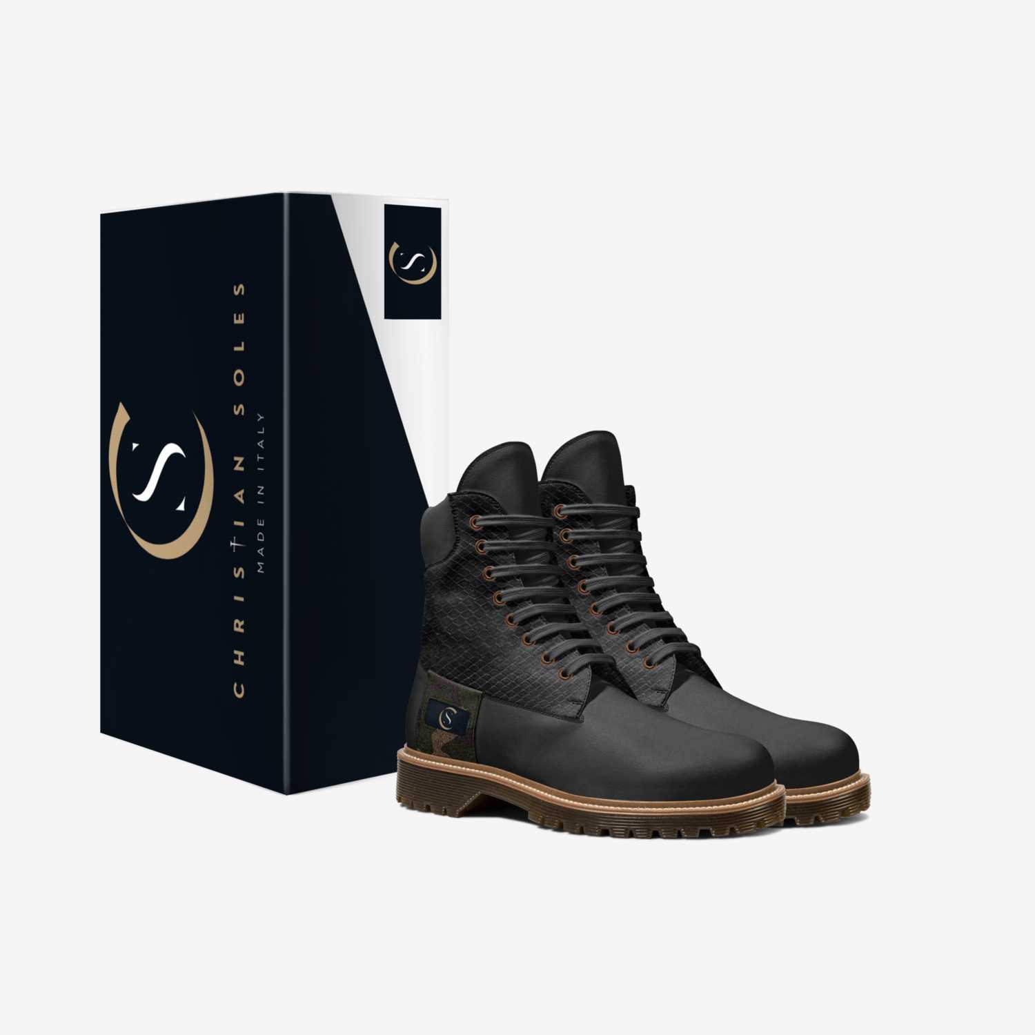 Jack custom made in Italy shoes by Christian Soles Collection | Box view