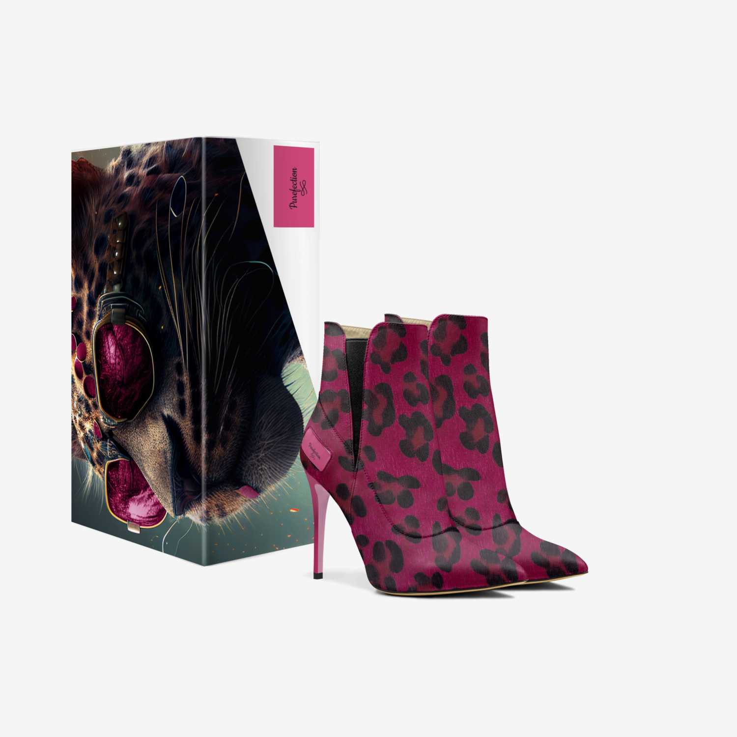 Purefection  custom made in Italy shoes by Kiara Reynolds | Box view