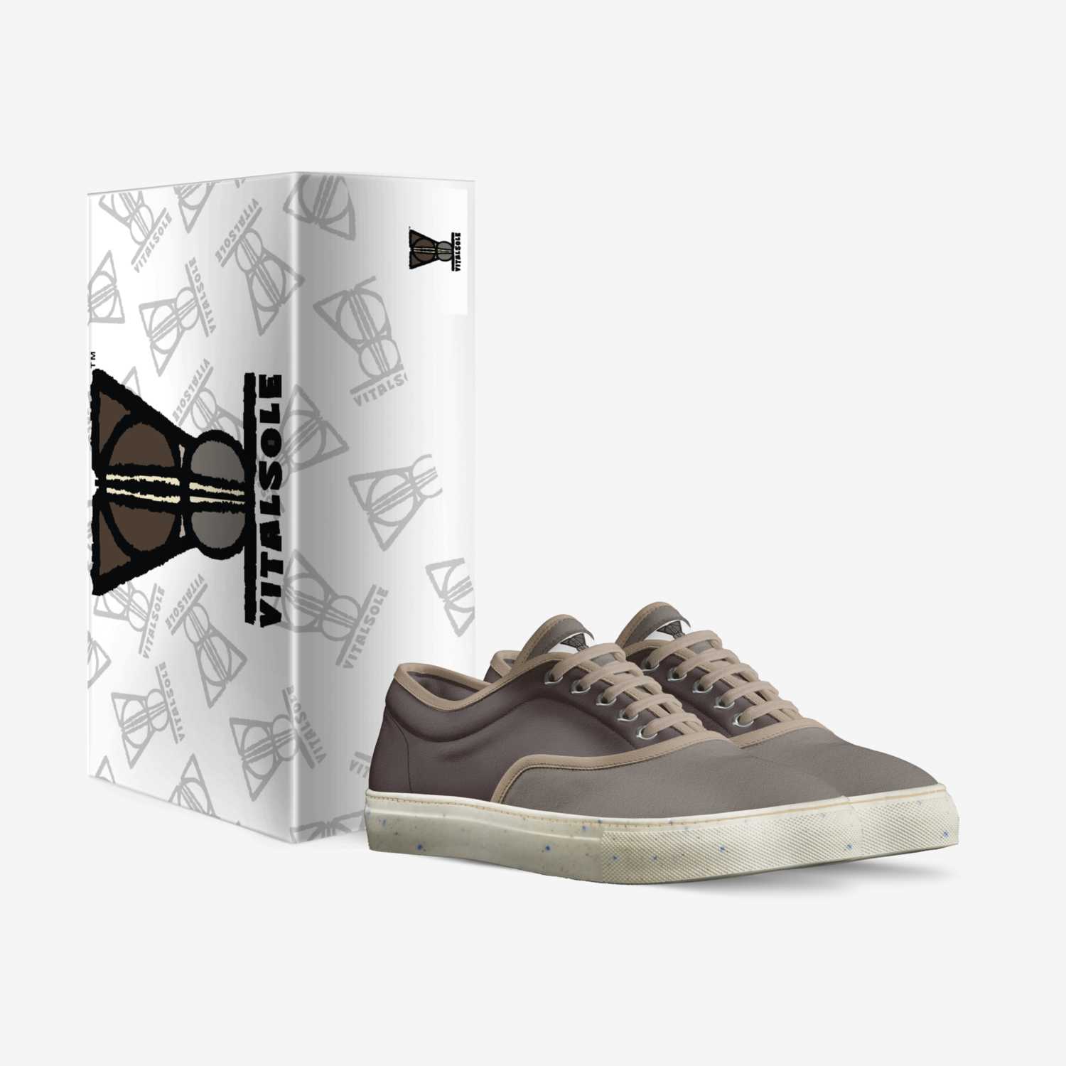 kiwis custom made in Italy shoes by Olivia Lake | Box view