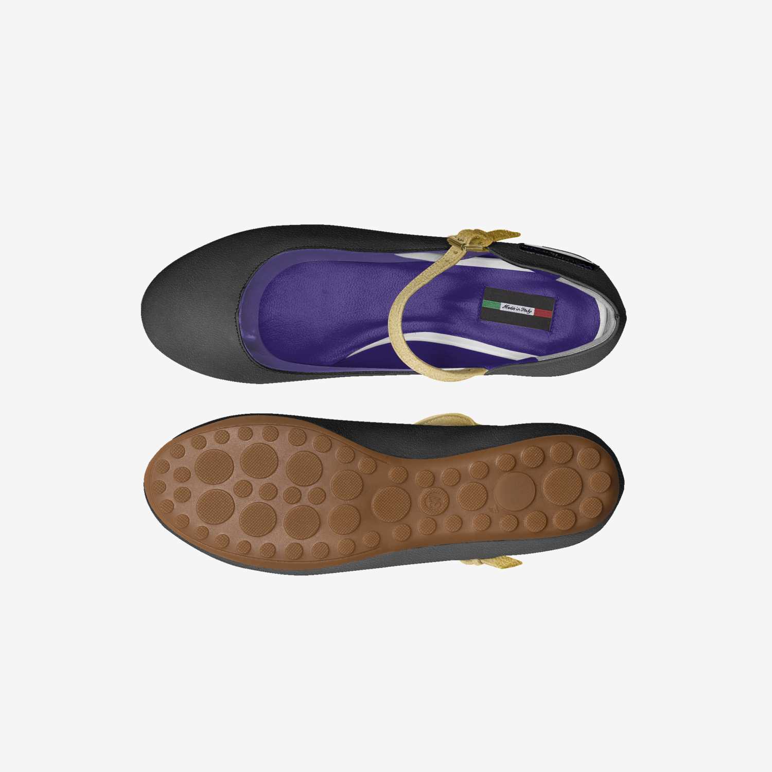WIR Kidz LuxLif custom made in Italy shoes by Athalyah Lumpkin | Top view
