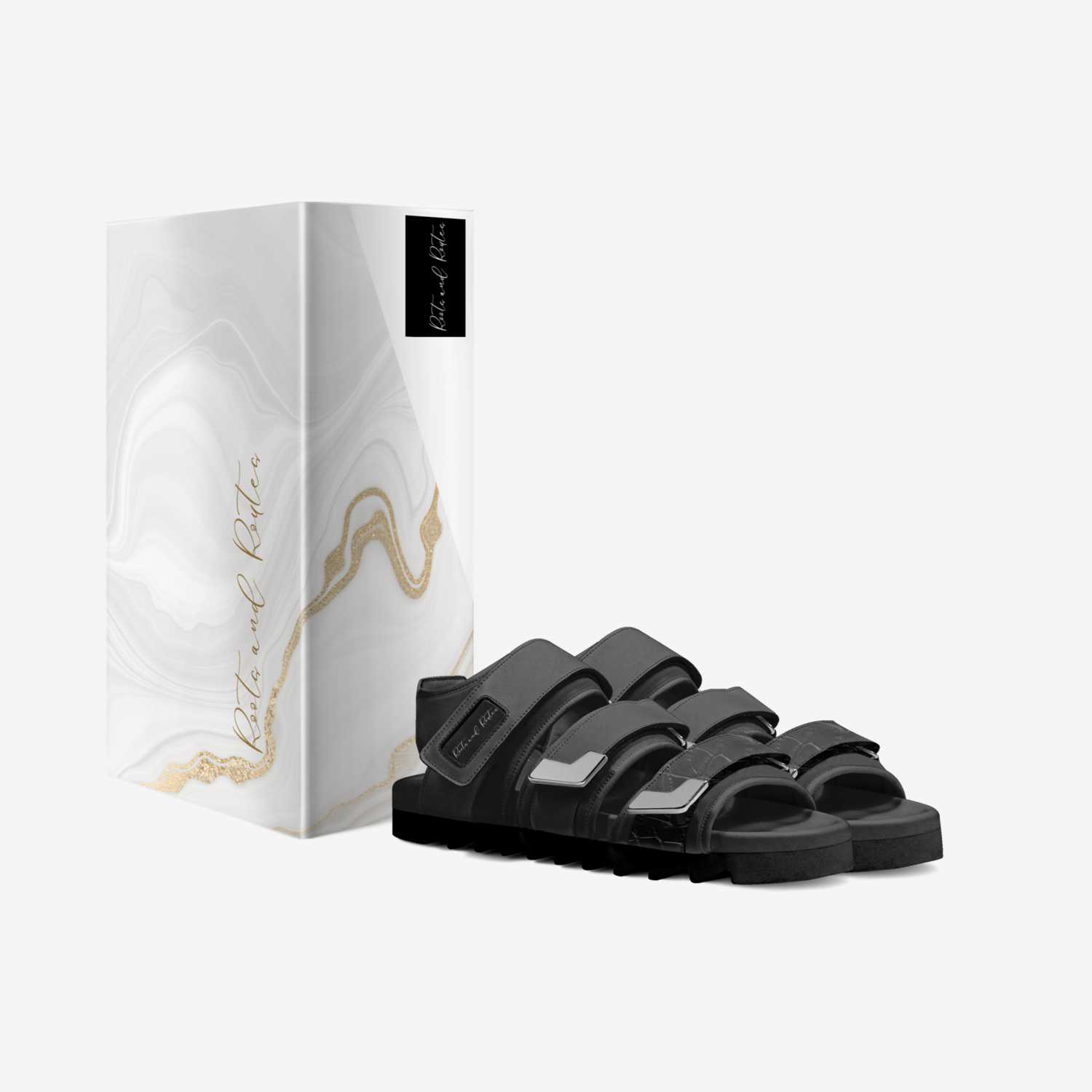 Roots and Routes custom made in Italy shoes by Kasumi Ohishi | Box view